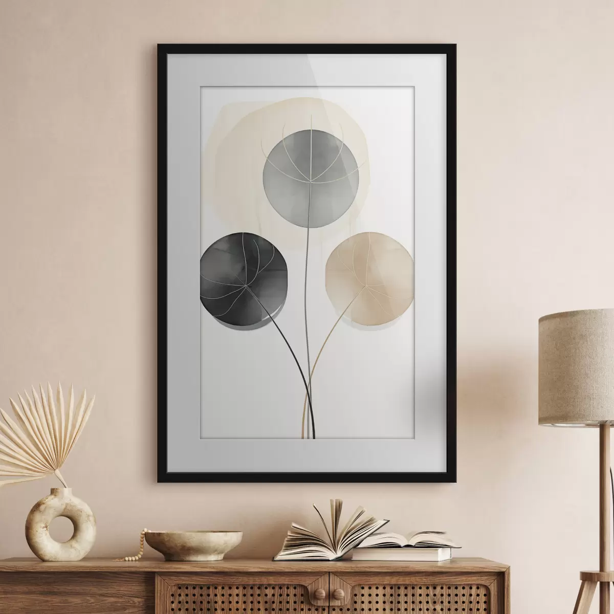 Poster Schilderen in lichte tinten f49998