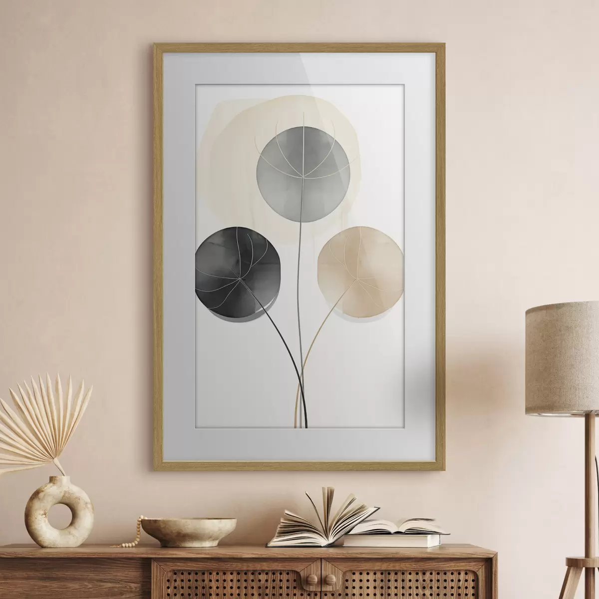 Poster Schilderen in lichte tinten f49998