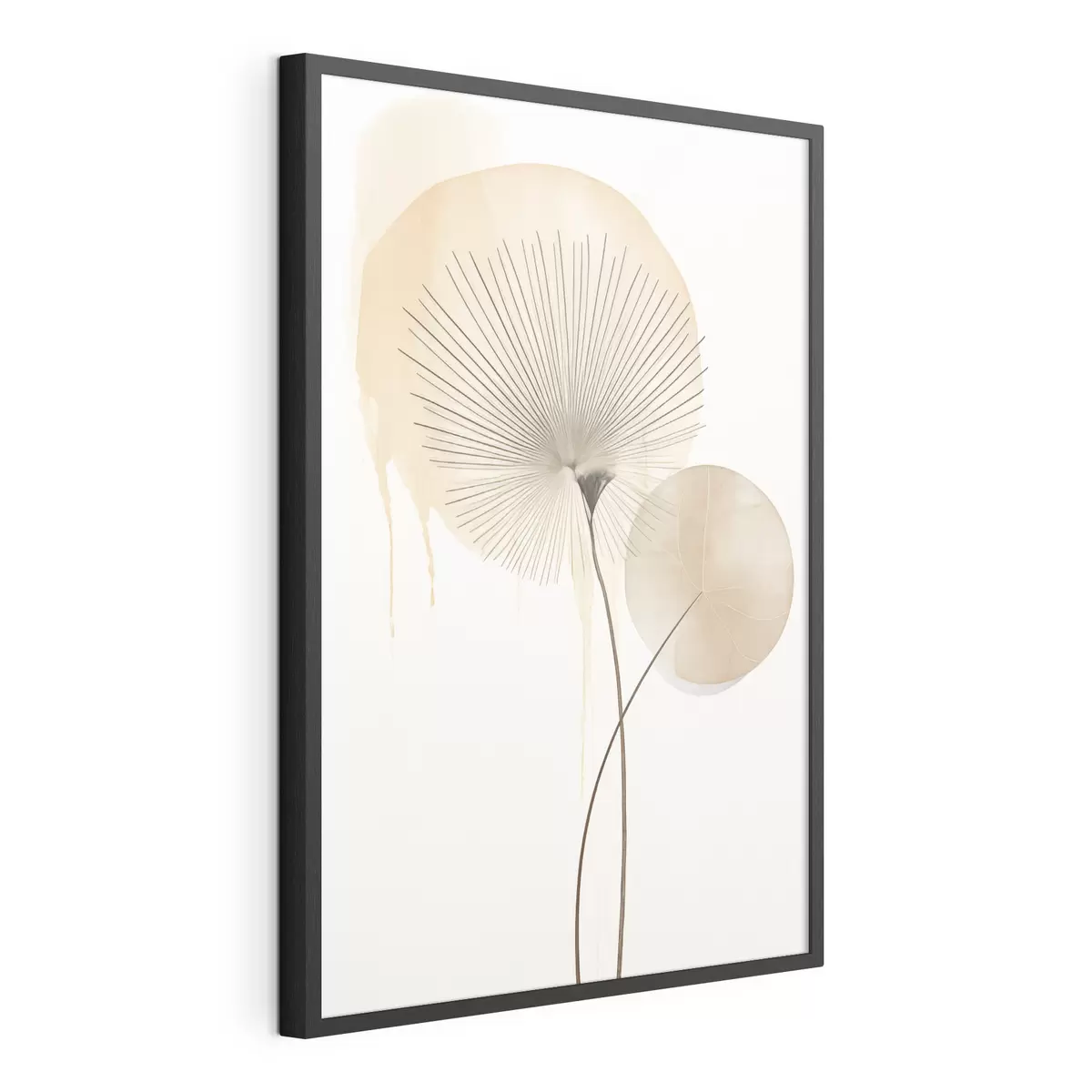 Poster Beige compositie f49999