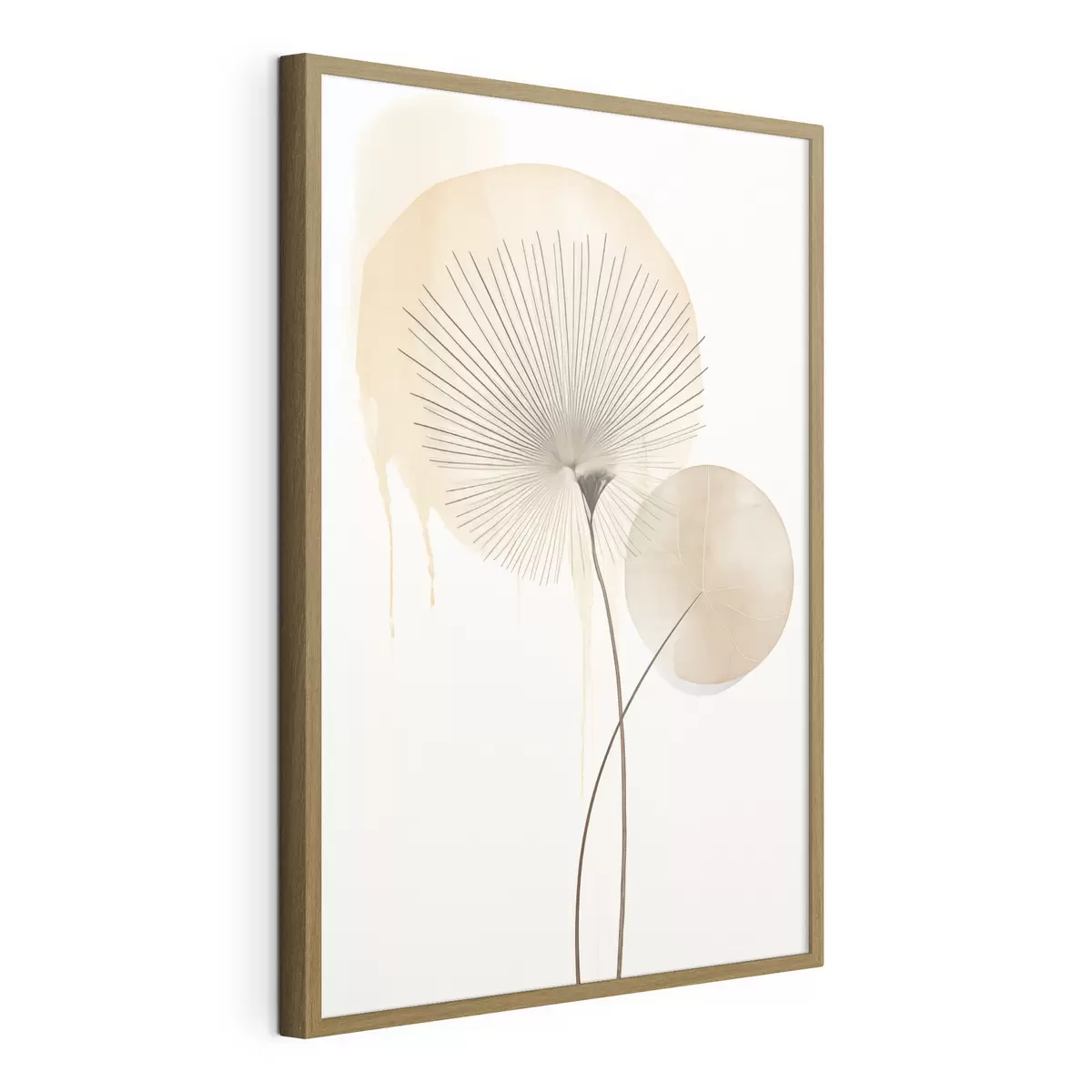 Poster Beige compositie f49999