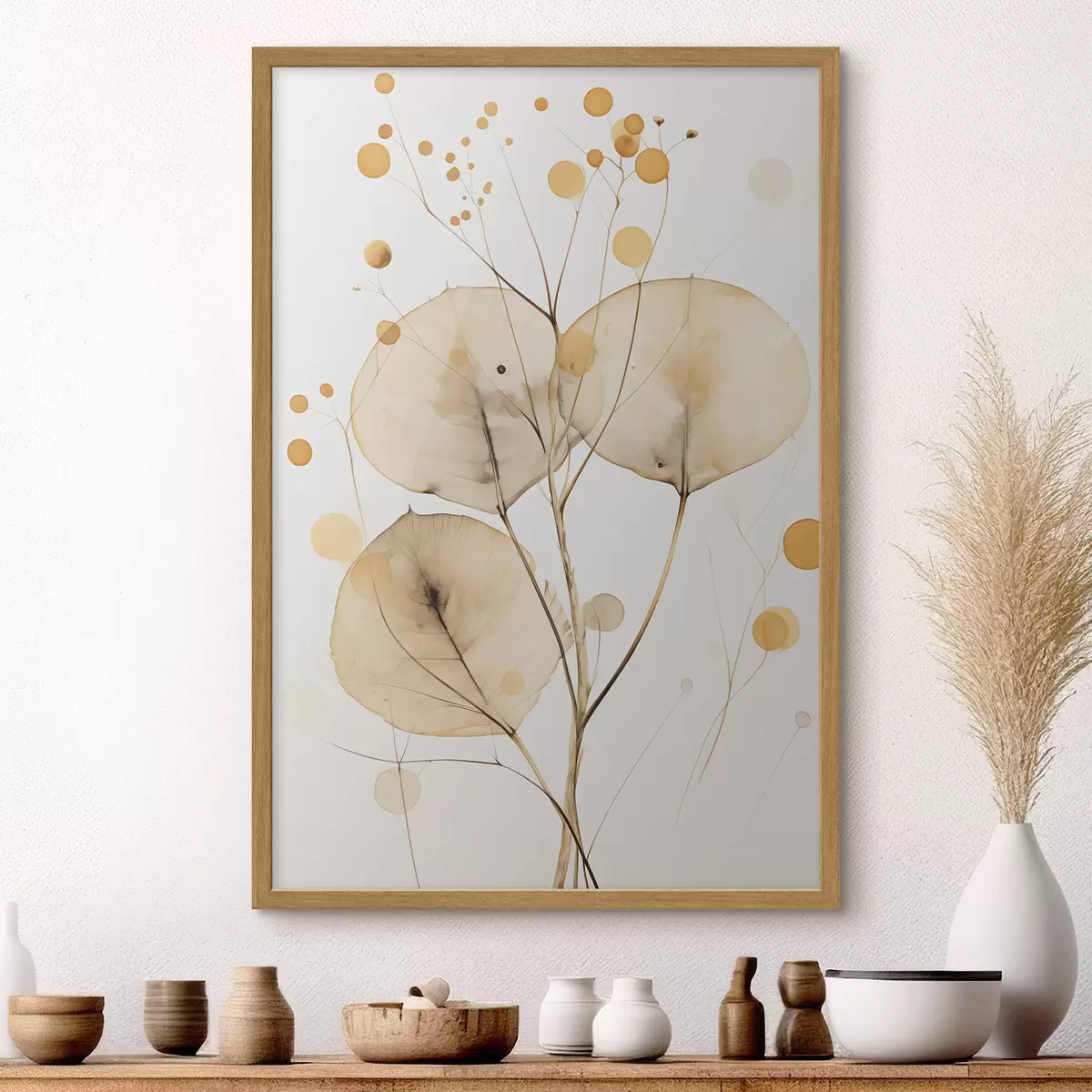 Poster Abstracte kunst voor de slaapkamer f50000