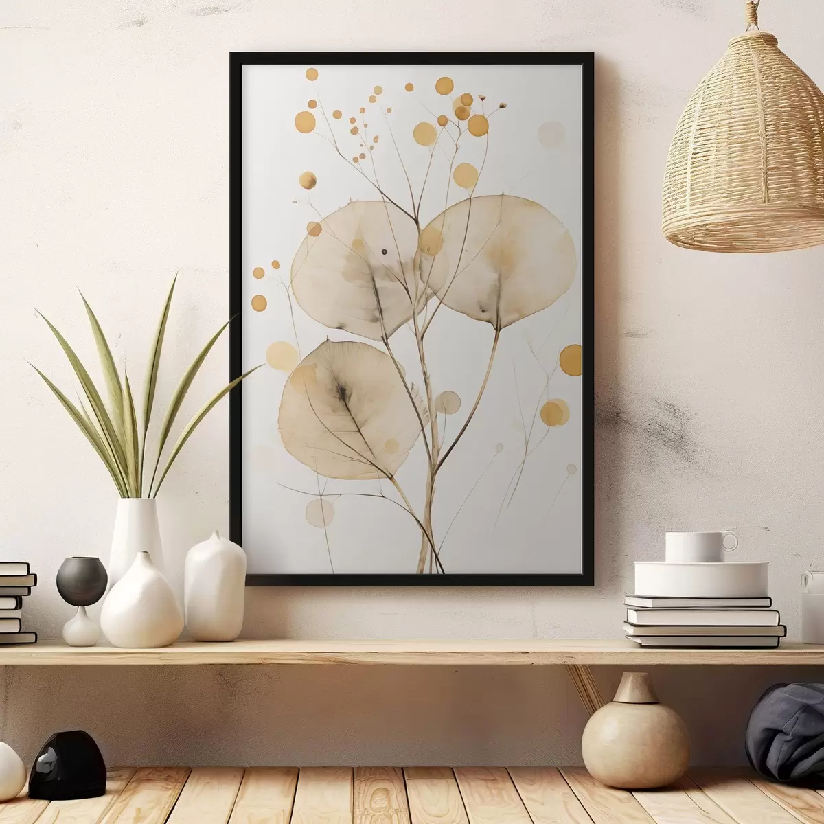 Poster Abstracte kunst voor de slaapkamer f50000