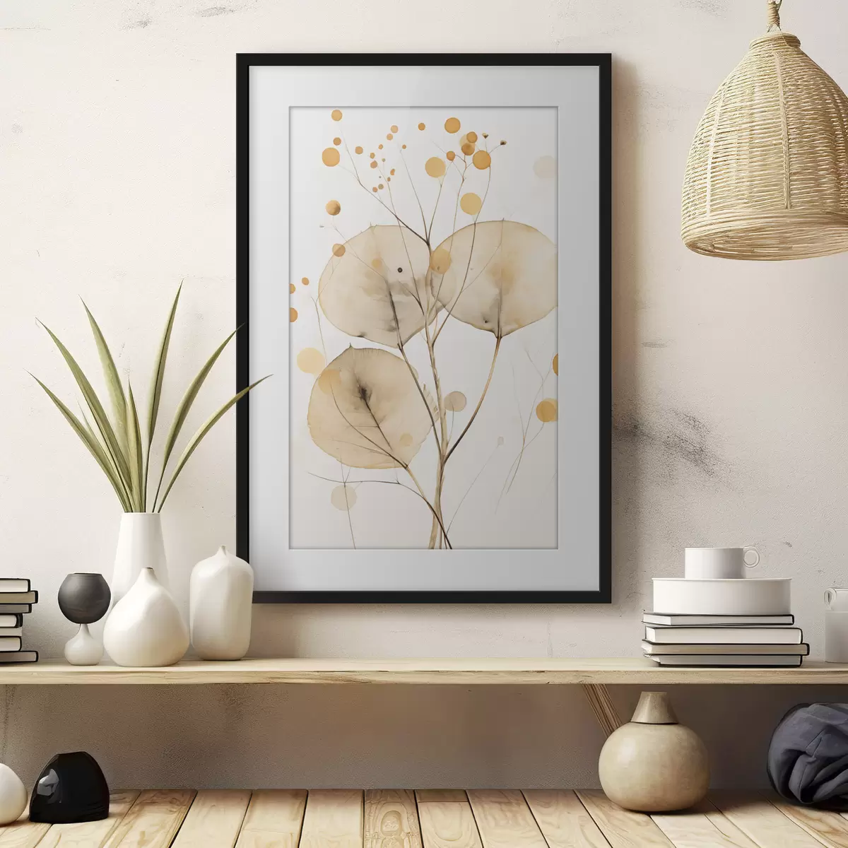Poster Abstracte kunst voor de slaapkamer f50000