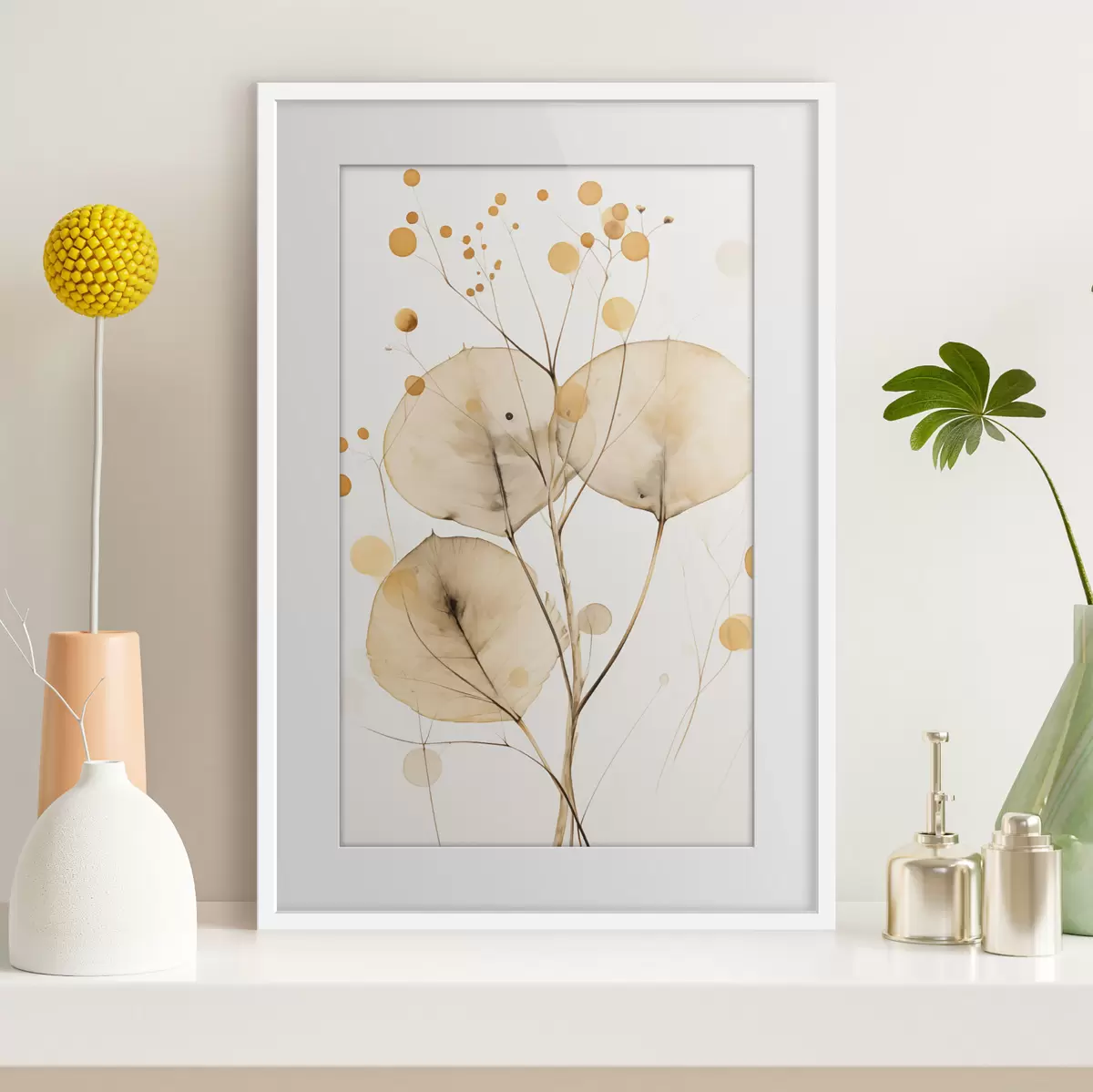 Poster Abstracte kunst voor de slaapkamer f50000