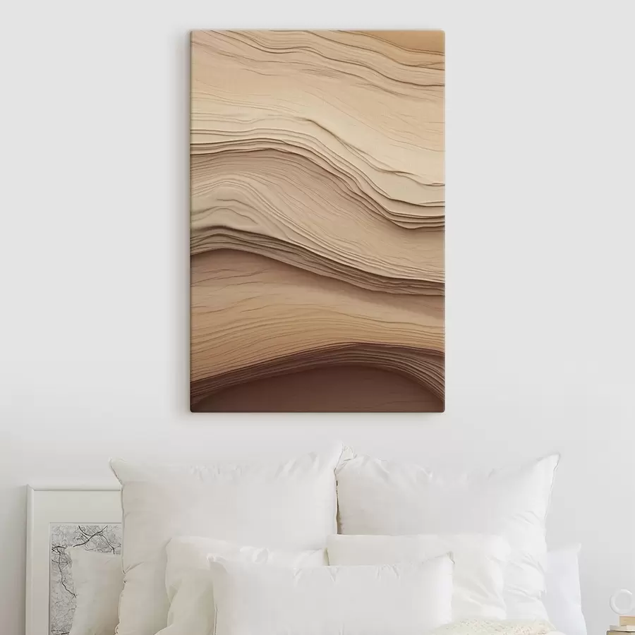  Schilderijen Beige abstractie s50023