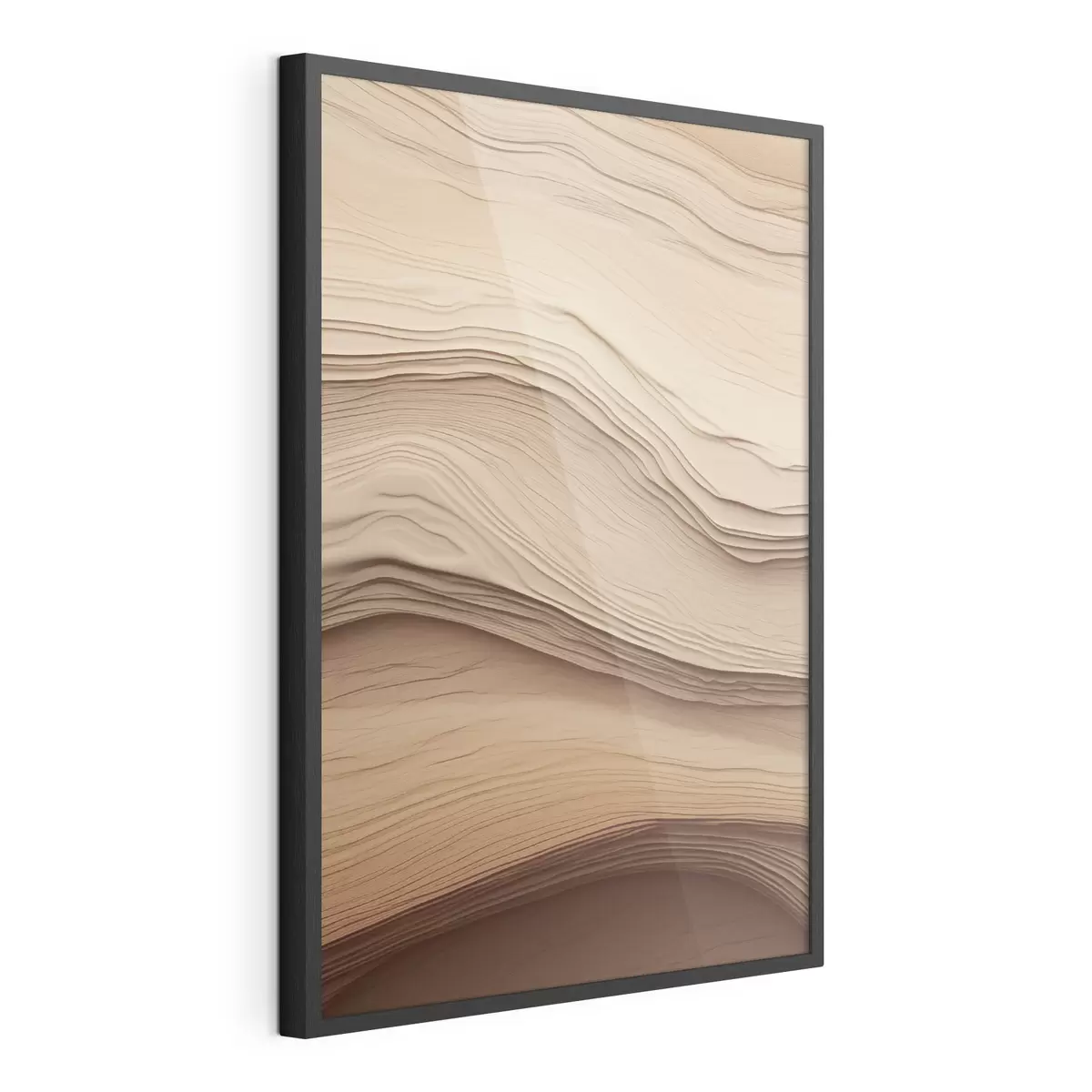 Poster Beige abstractie f50023