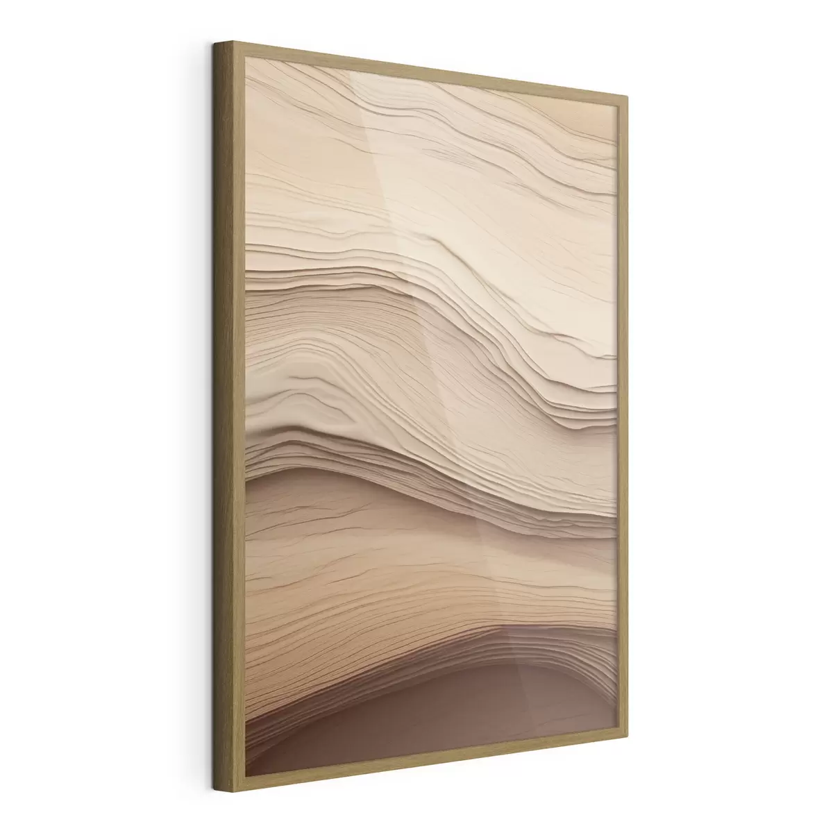 Poster Beige abstractie f50023
