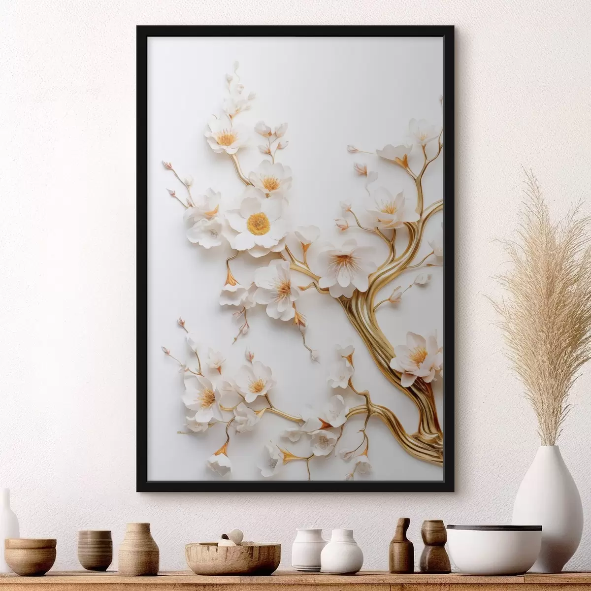 Poster Bloeiende tak f50032