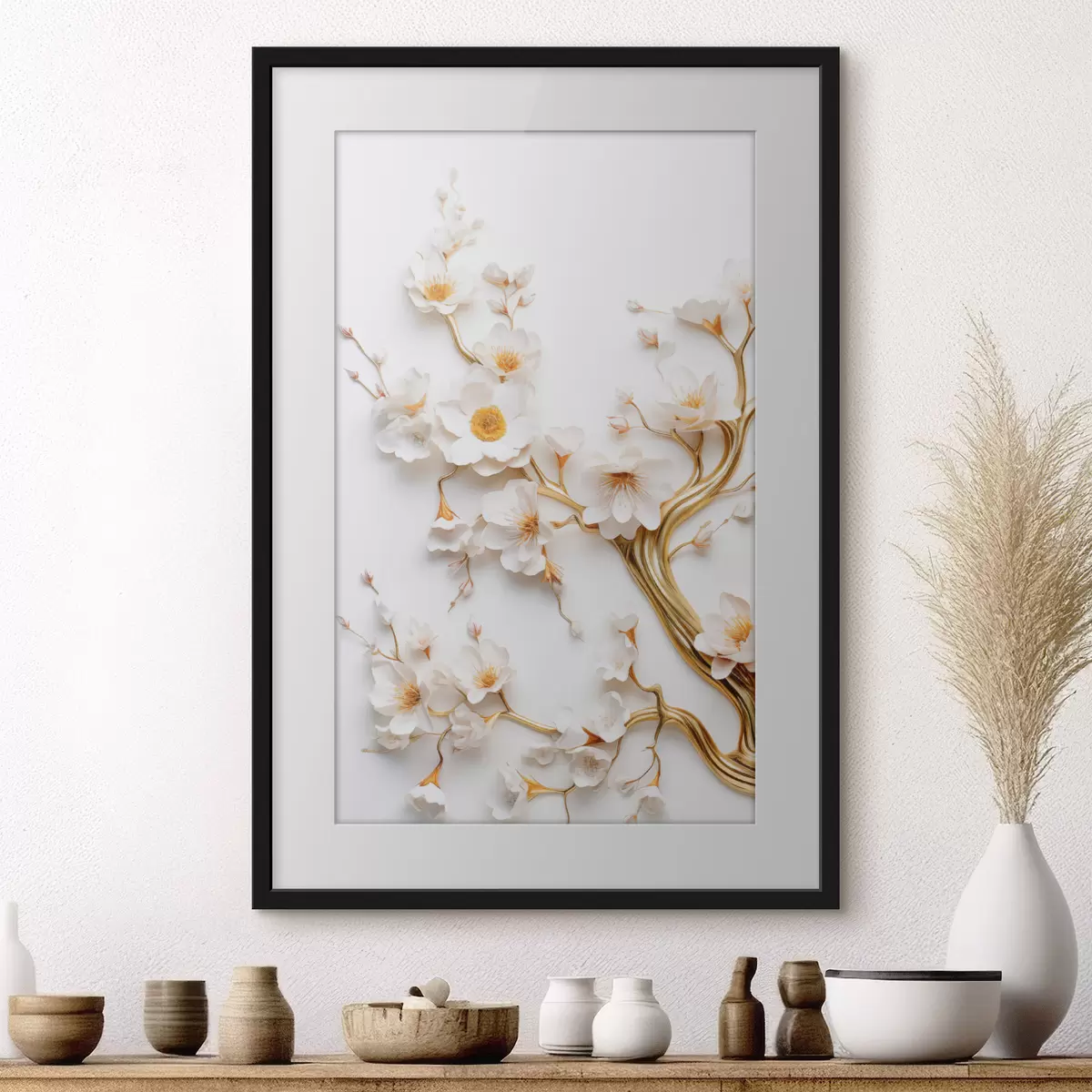 Poster Bloeiende tak f50032
