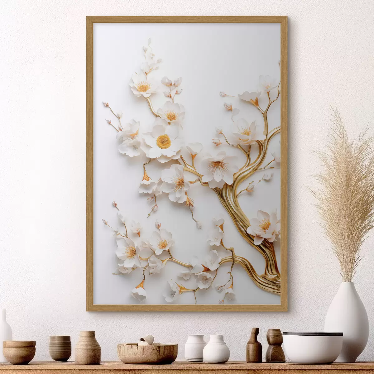 Poster Bloeiende tak f50032