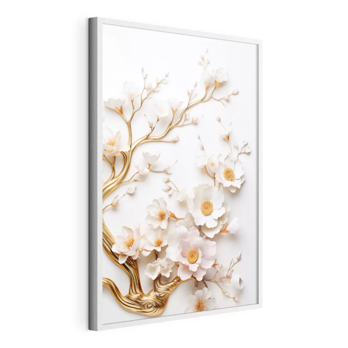 Poster Witte magnolia's f50033