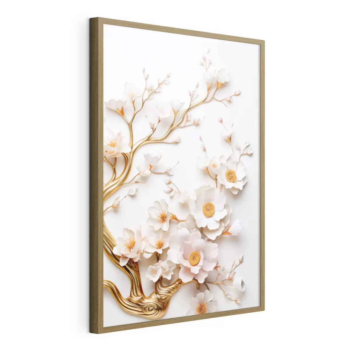 Poster Witte magnolia's f50033
