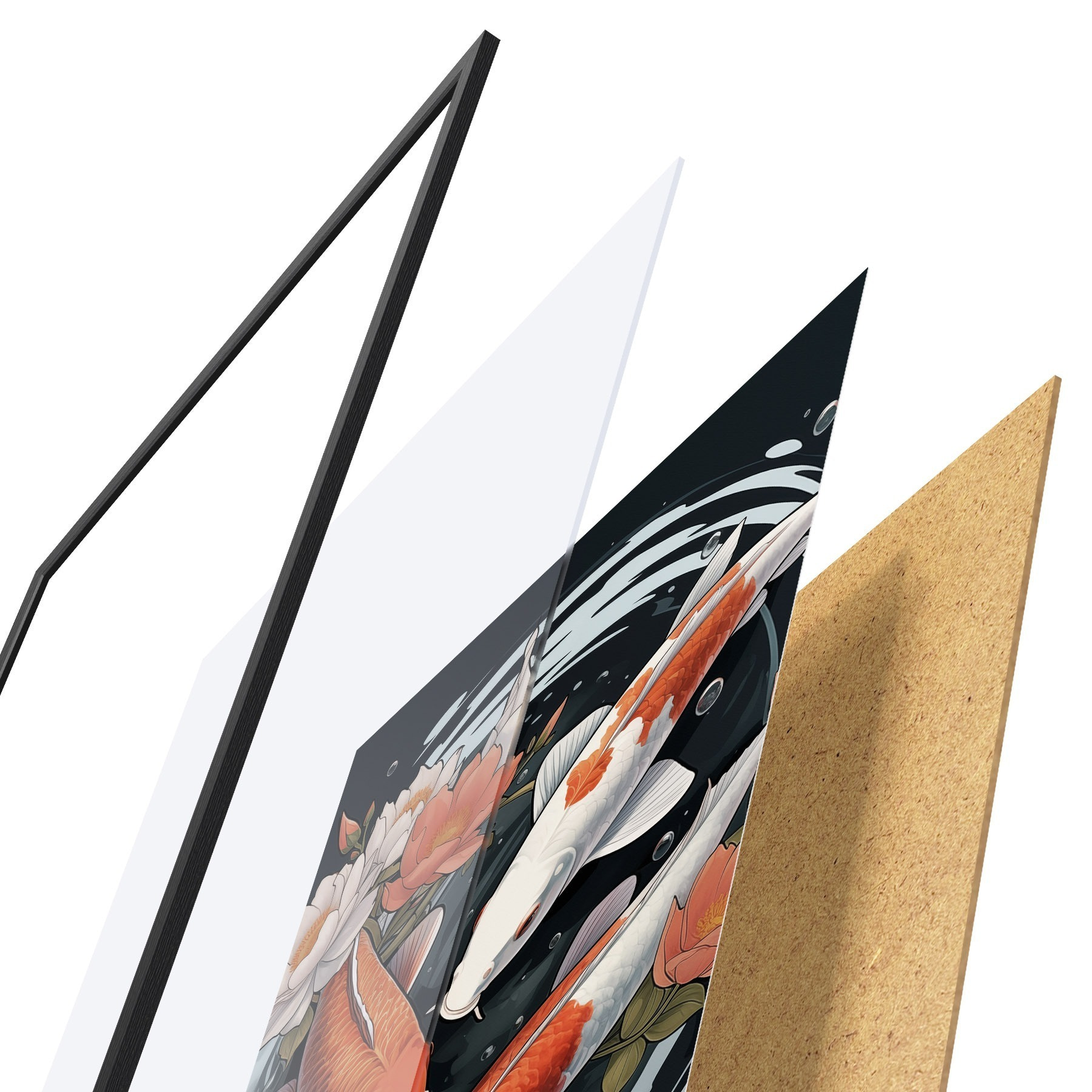 Poster Koikarpers f50035