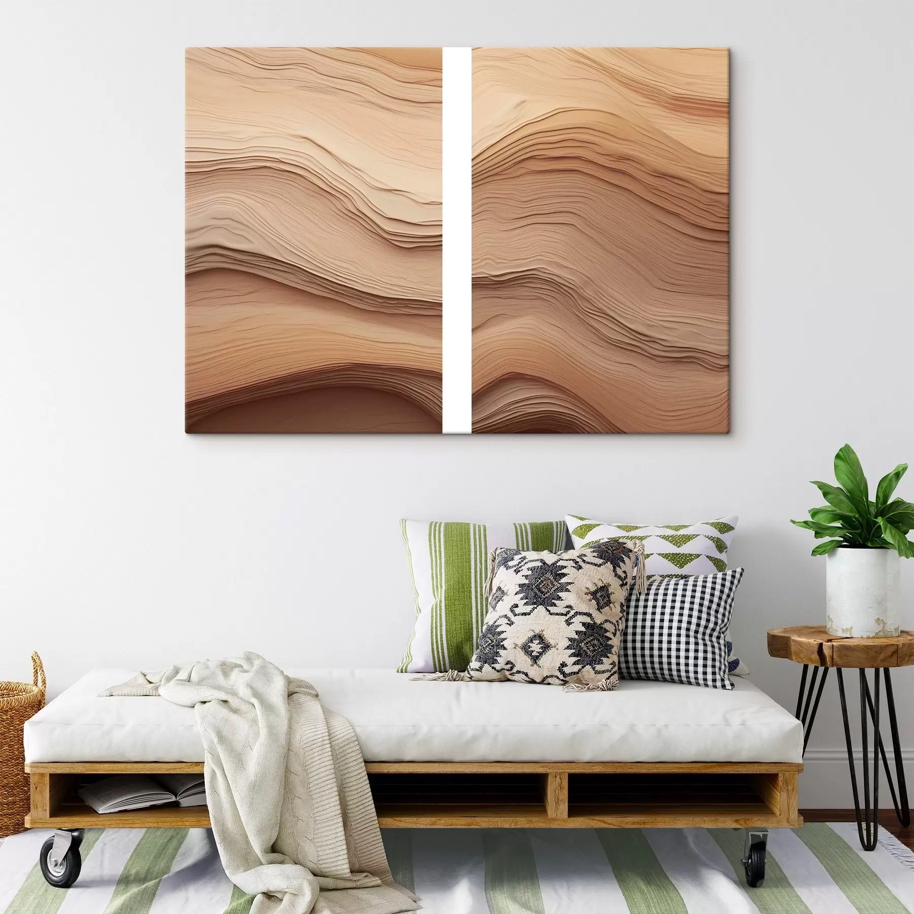  Schilderijen Beige Abstract m30770