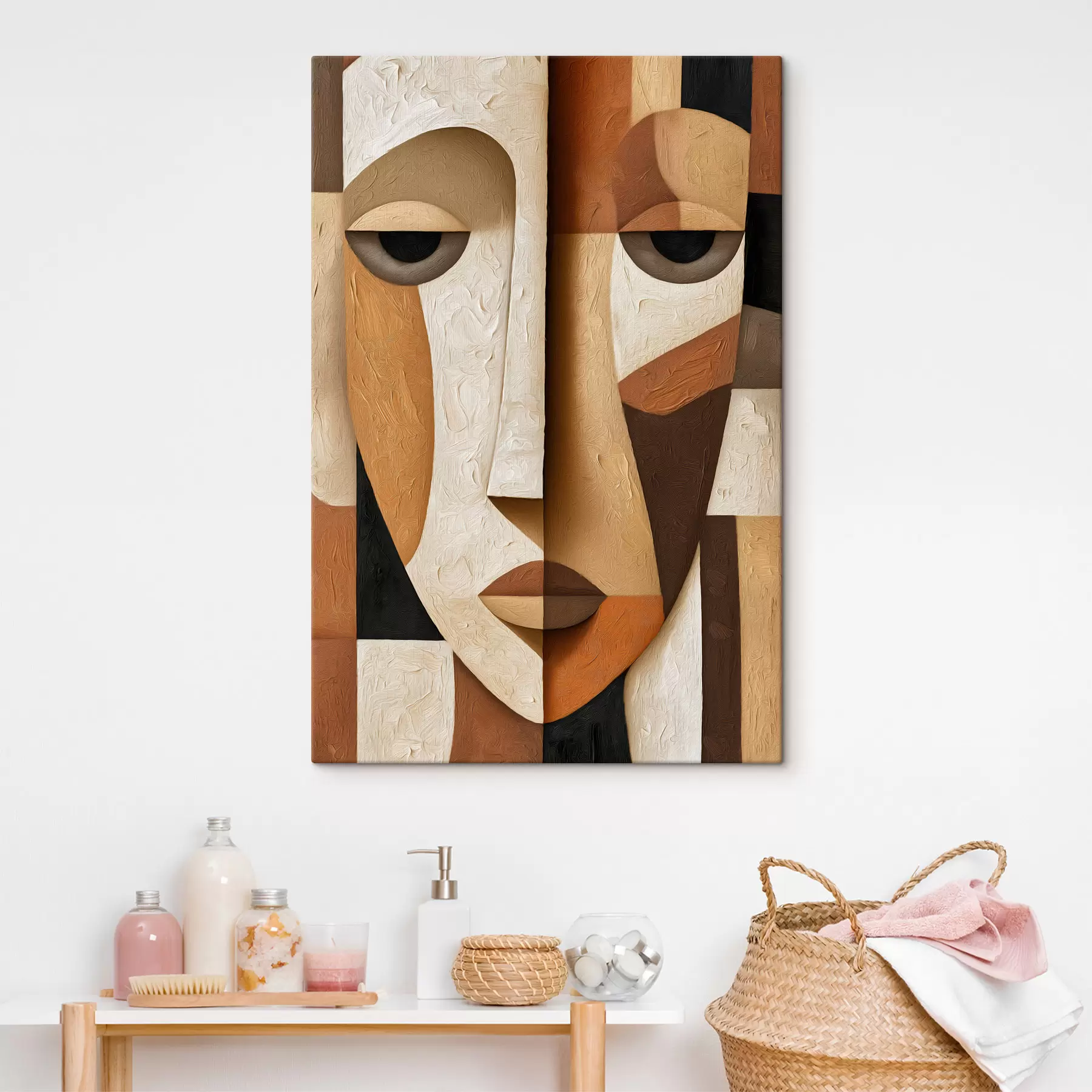  Schilderijen Abstract gezicht s50053