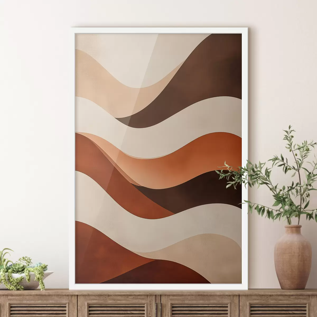 Poster Abstracte lijnen f50040