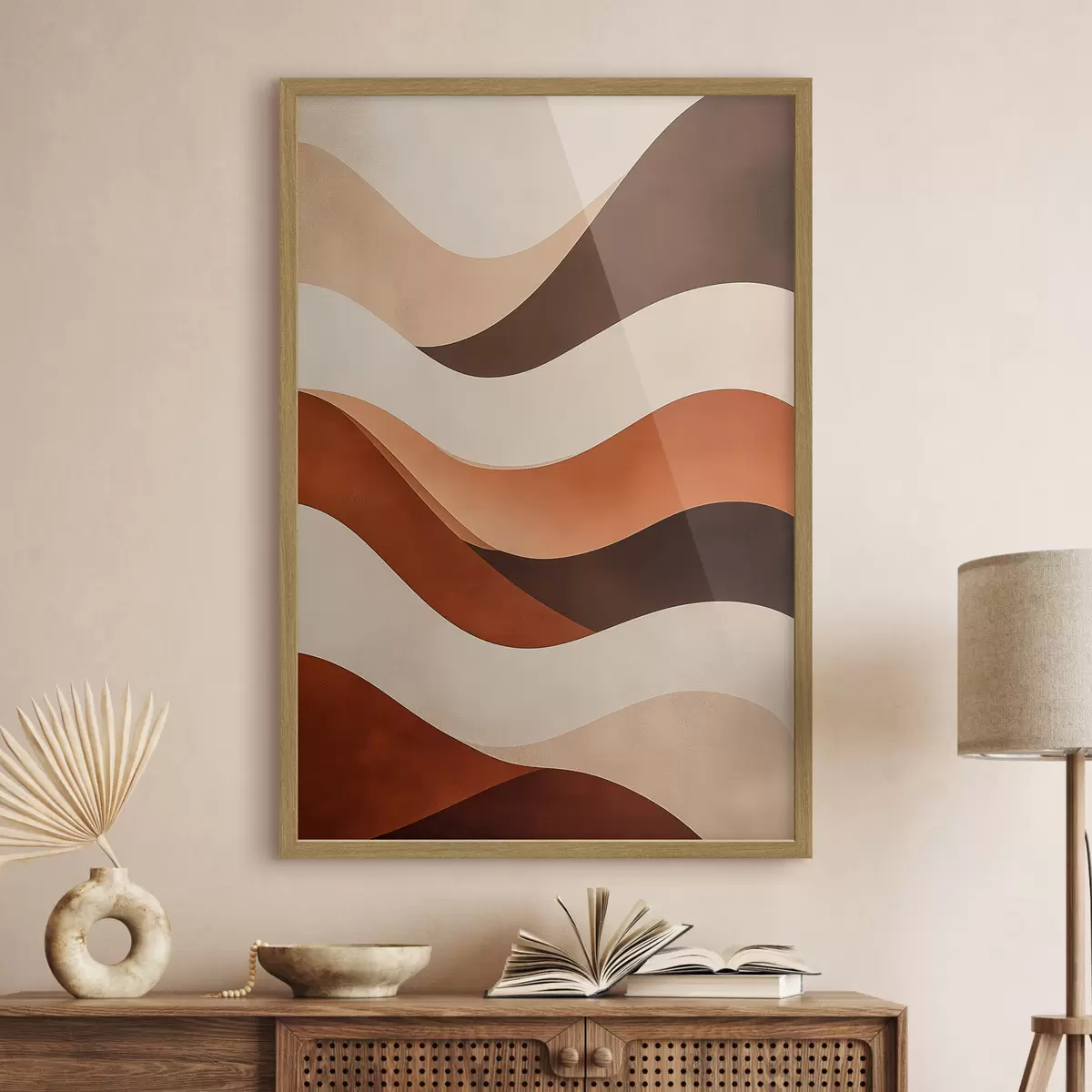 Poster Abstracte lijnen f50040