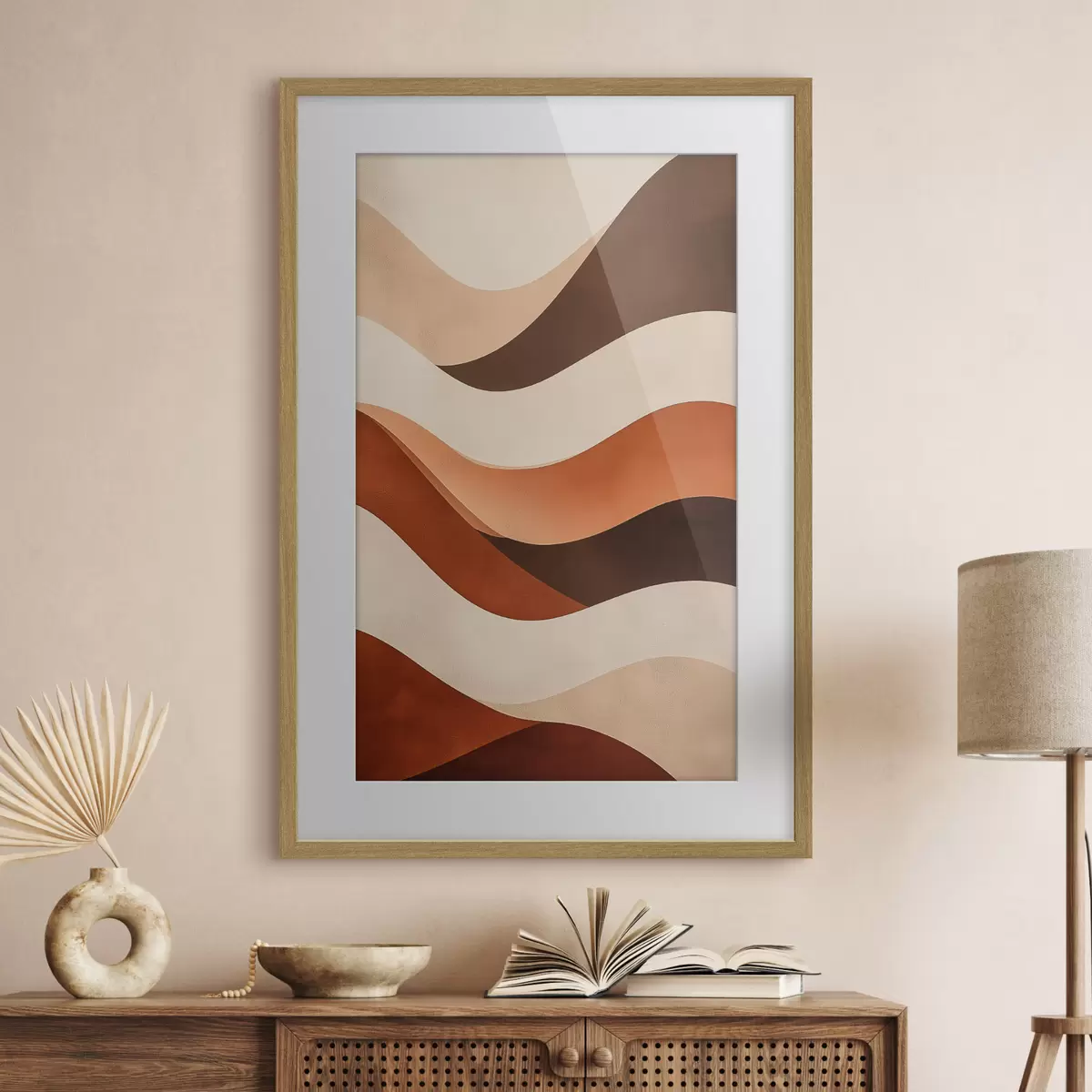 Poster Abstracte lijnen f50040