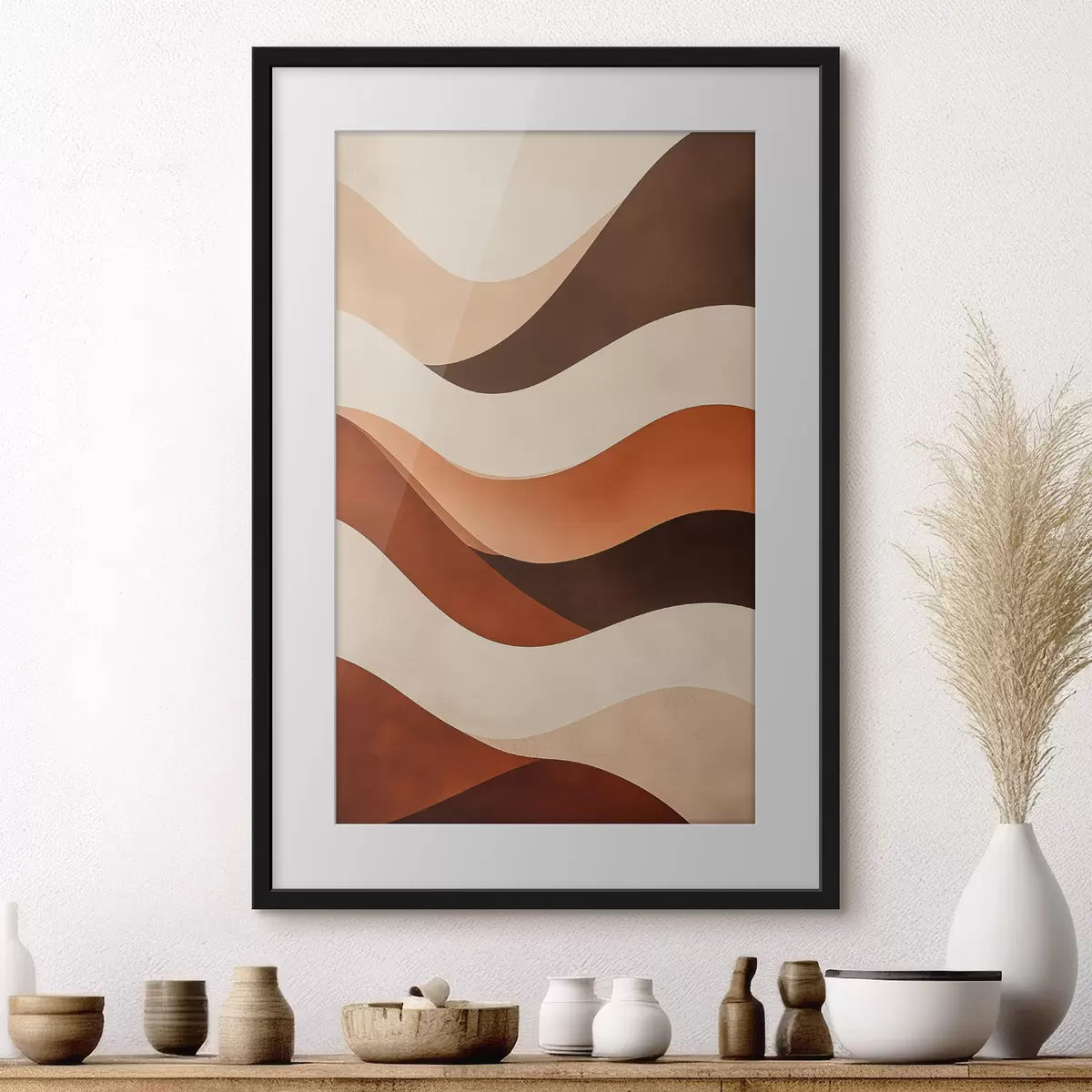 Poster Abstracte lijnen f50040