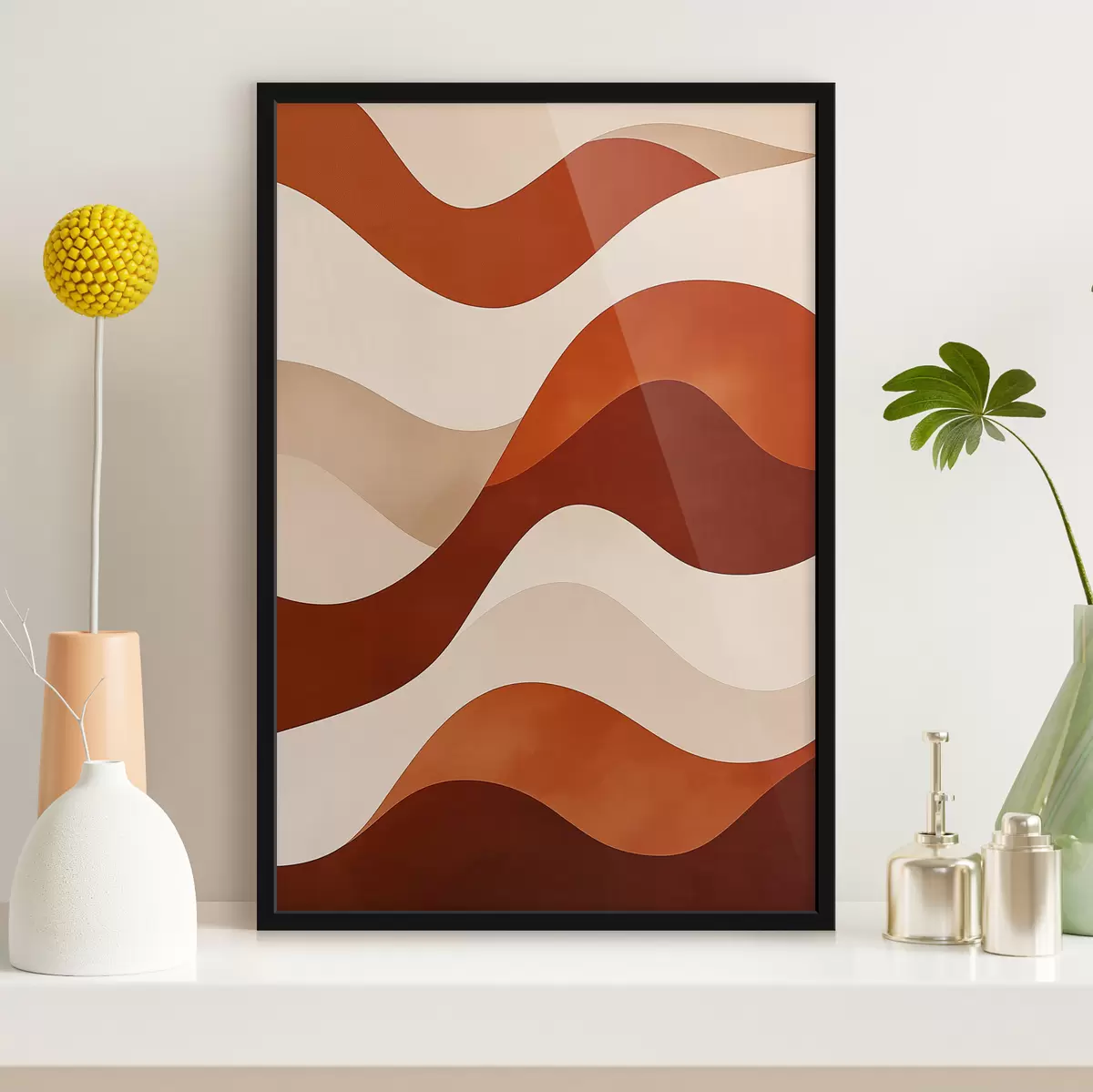 Poster Abstracte lijnen f50041