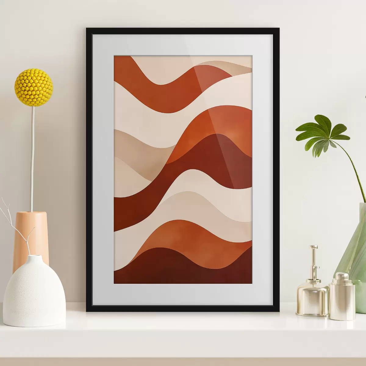 Poster Abstracte lijnen f50041