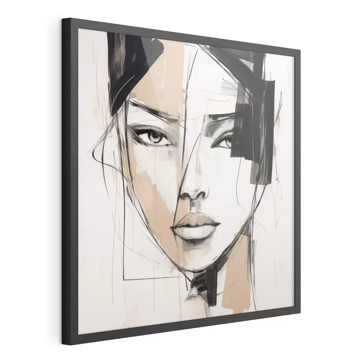 Poster Abstract portret f50049