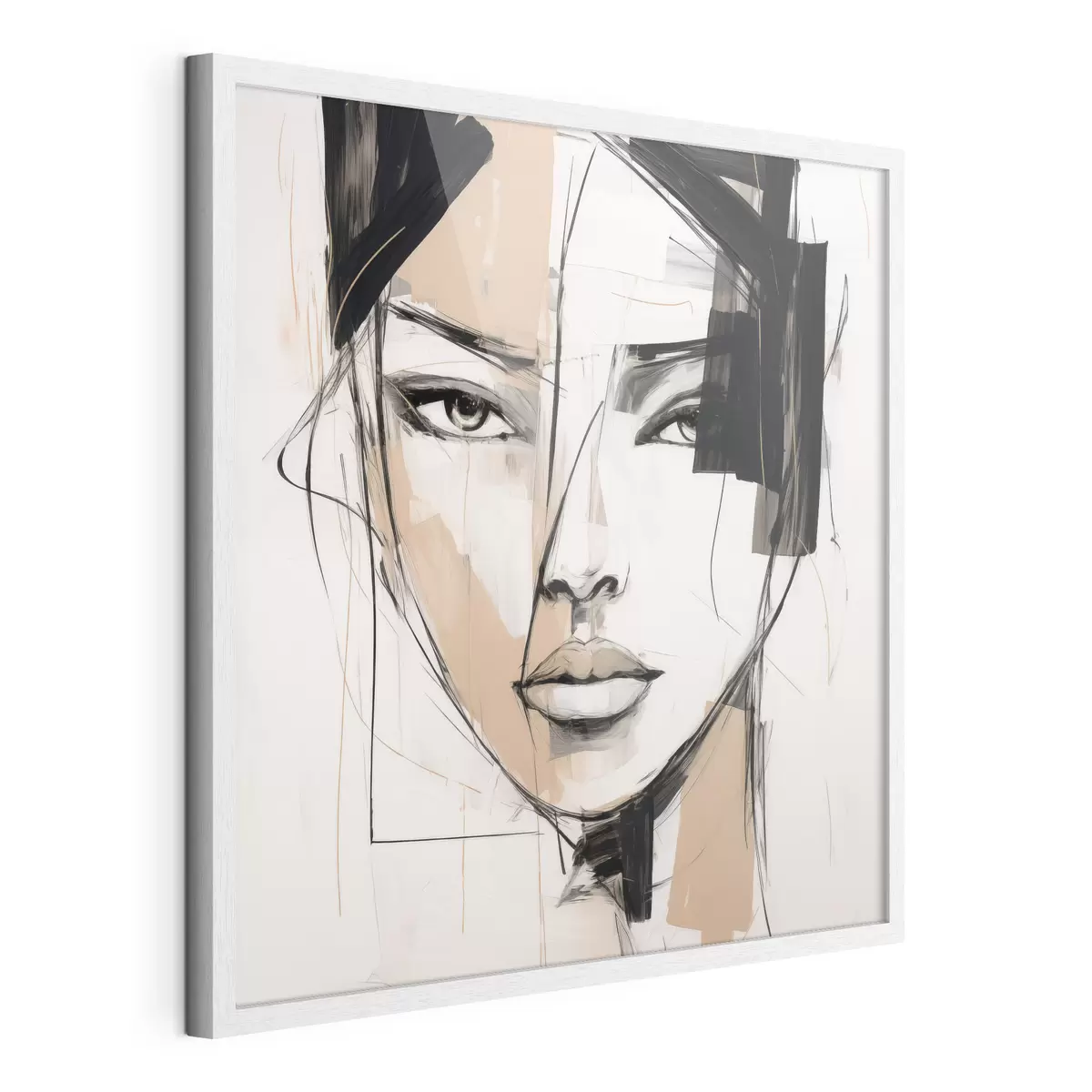 Poster Abstract portret f50049