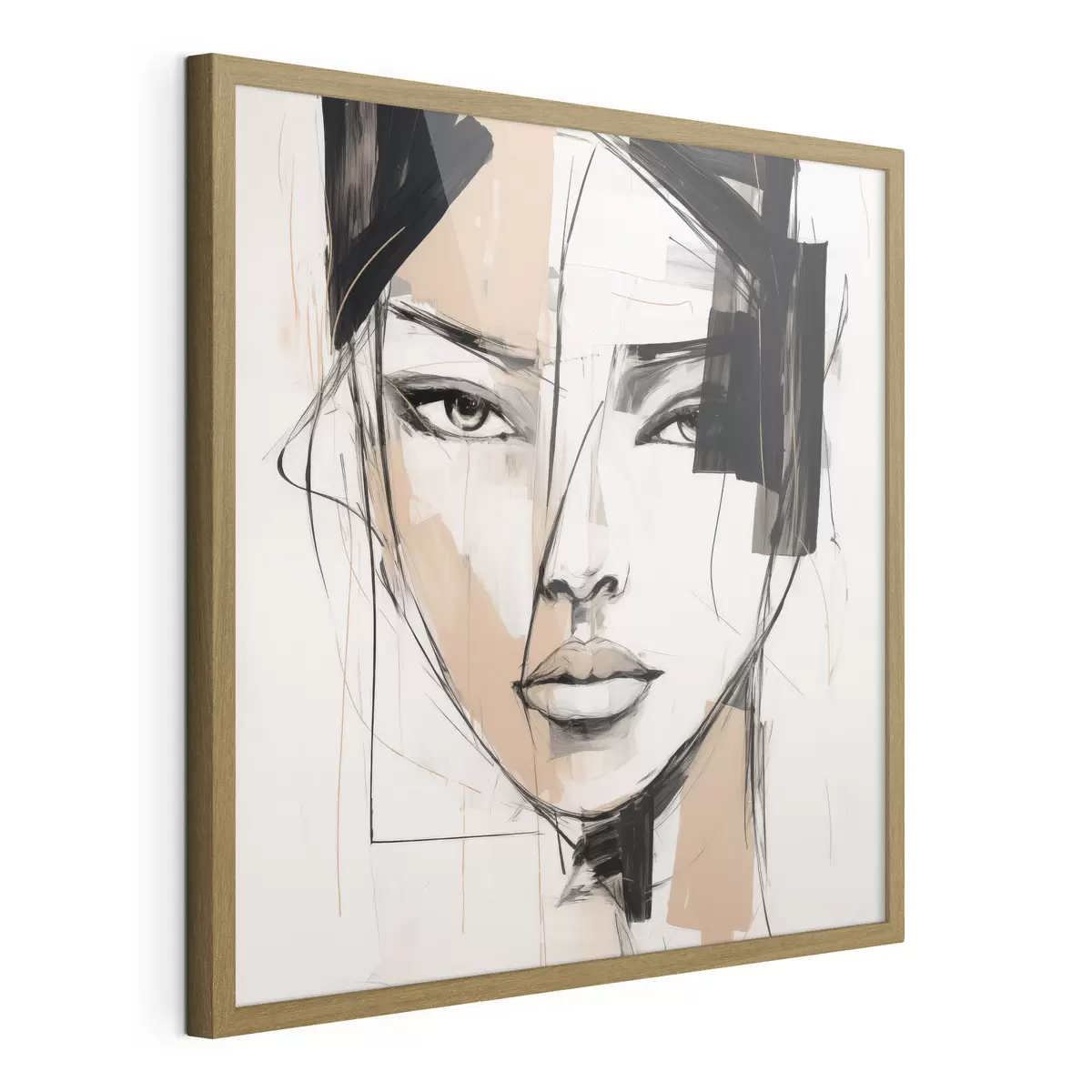 Poster Abstract portret f50049