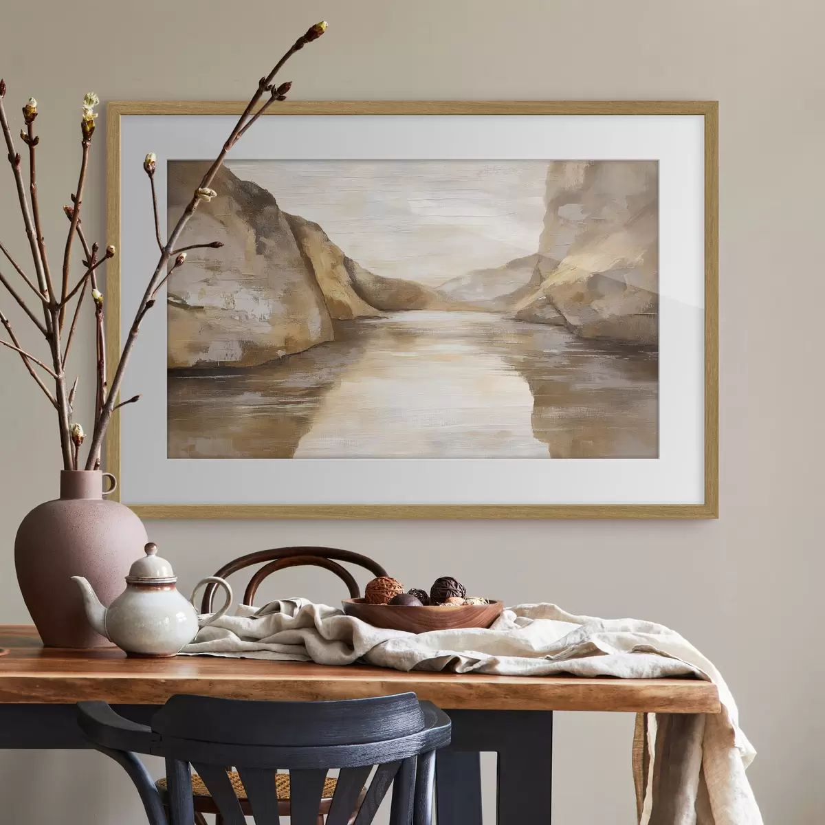 Poster Rocky Lake f50055