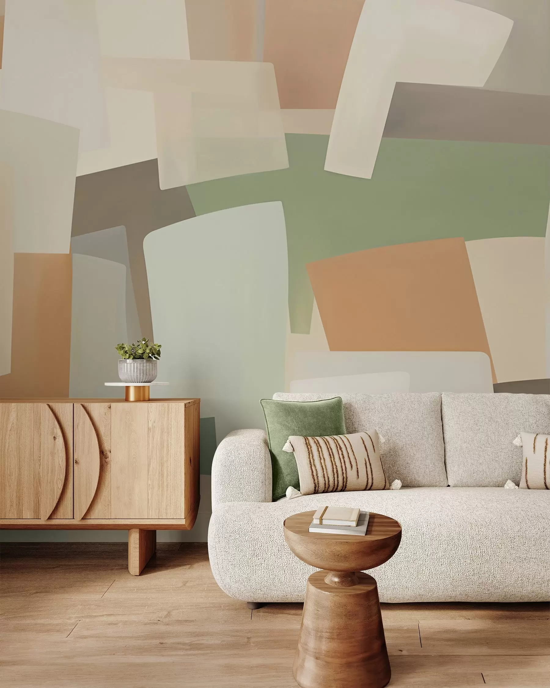 Fotobehang Geometrische abstractie w05783