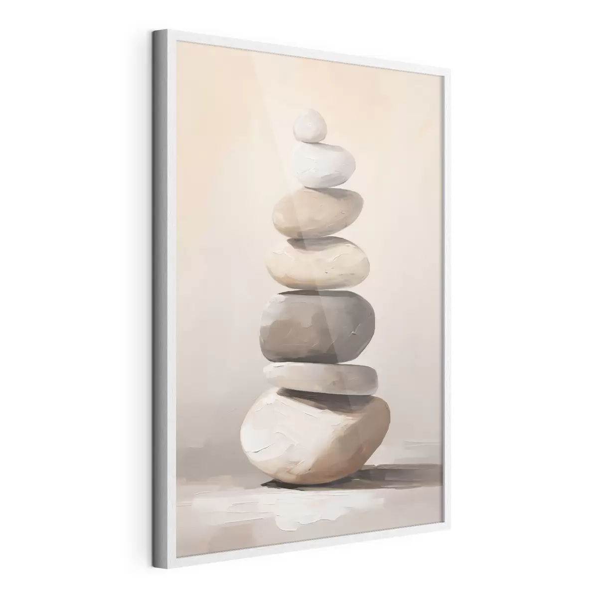 Poster Stenen, schilderijimitatie f50060