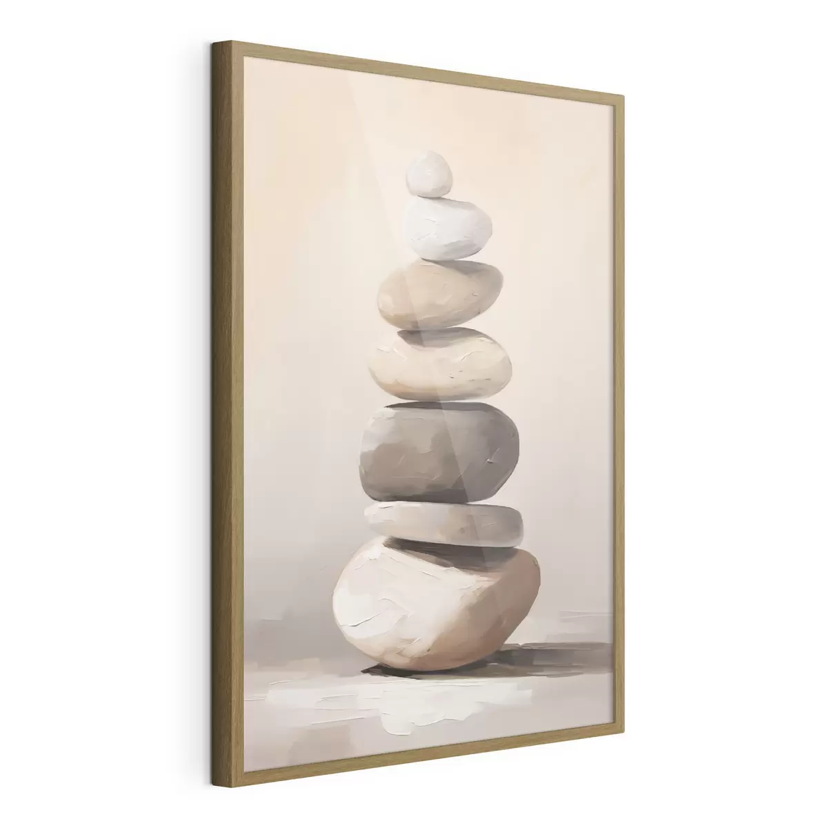 Poster Stenen, schilderijimitatie f50060