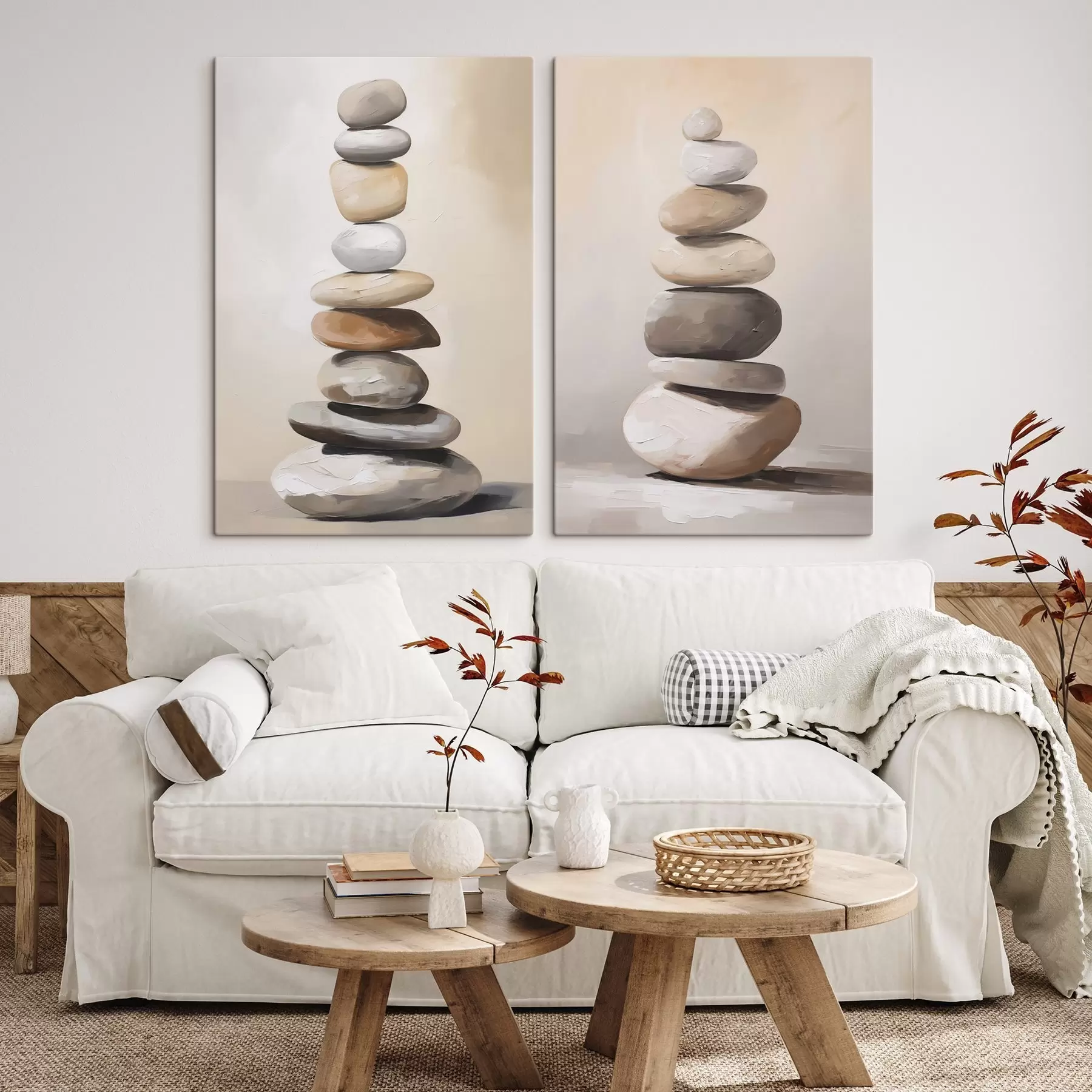  Schilderijen Stenen, schilderijimitatie m30775