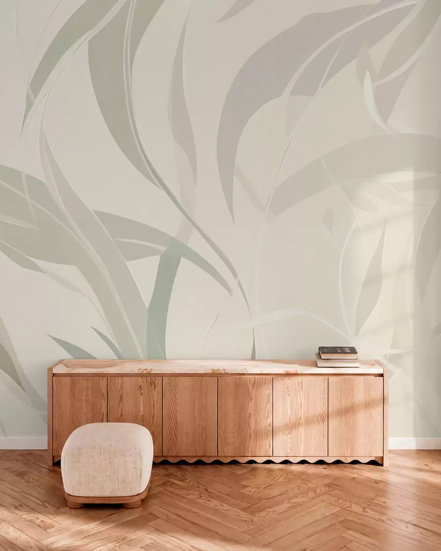 Fotobehang Eucalyptus met puntige bladeren w05799