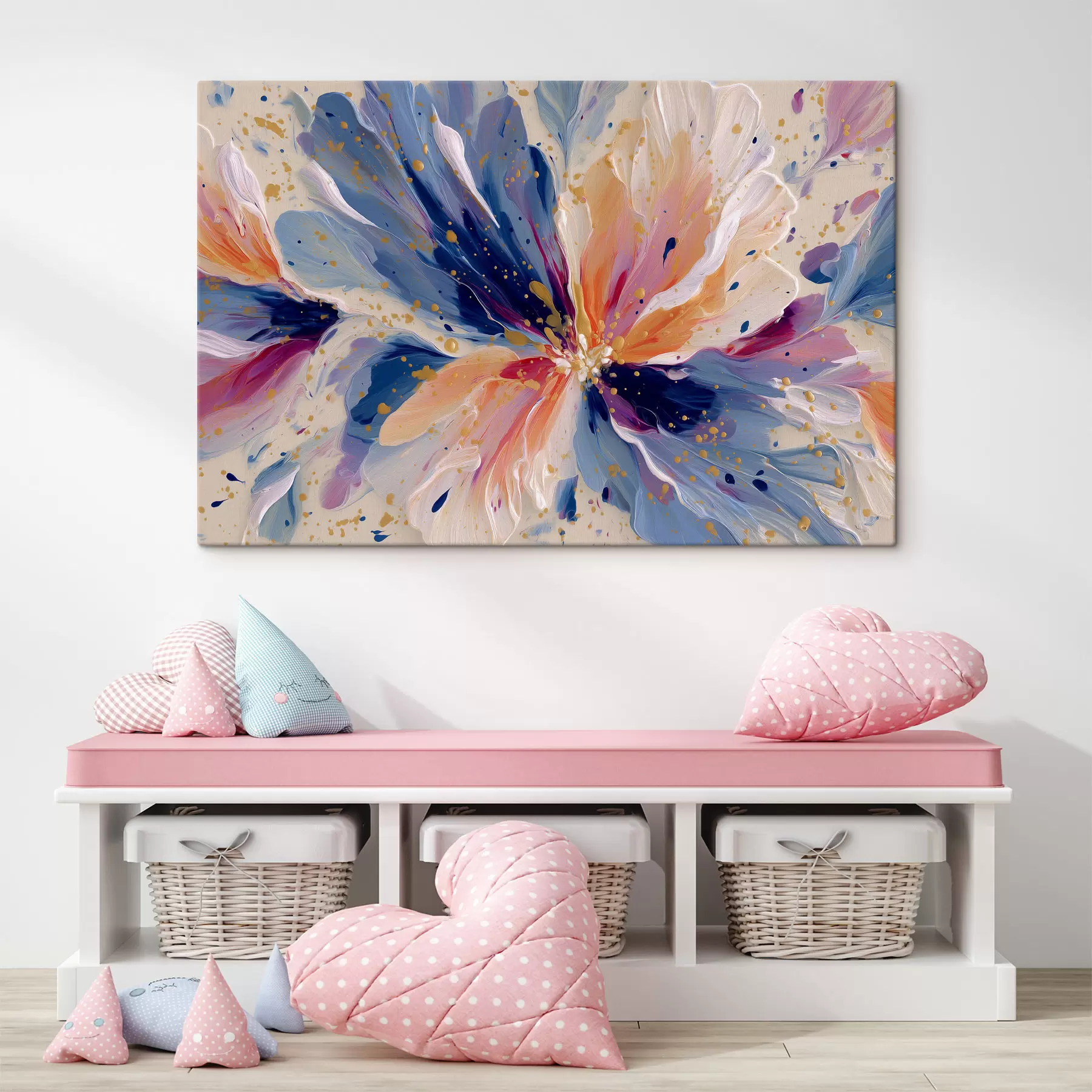  Schilderijen Expressieve bloei s50094