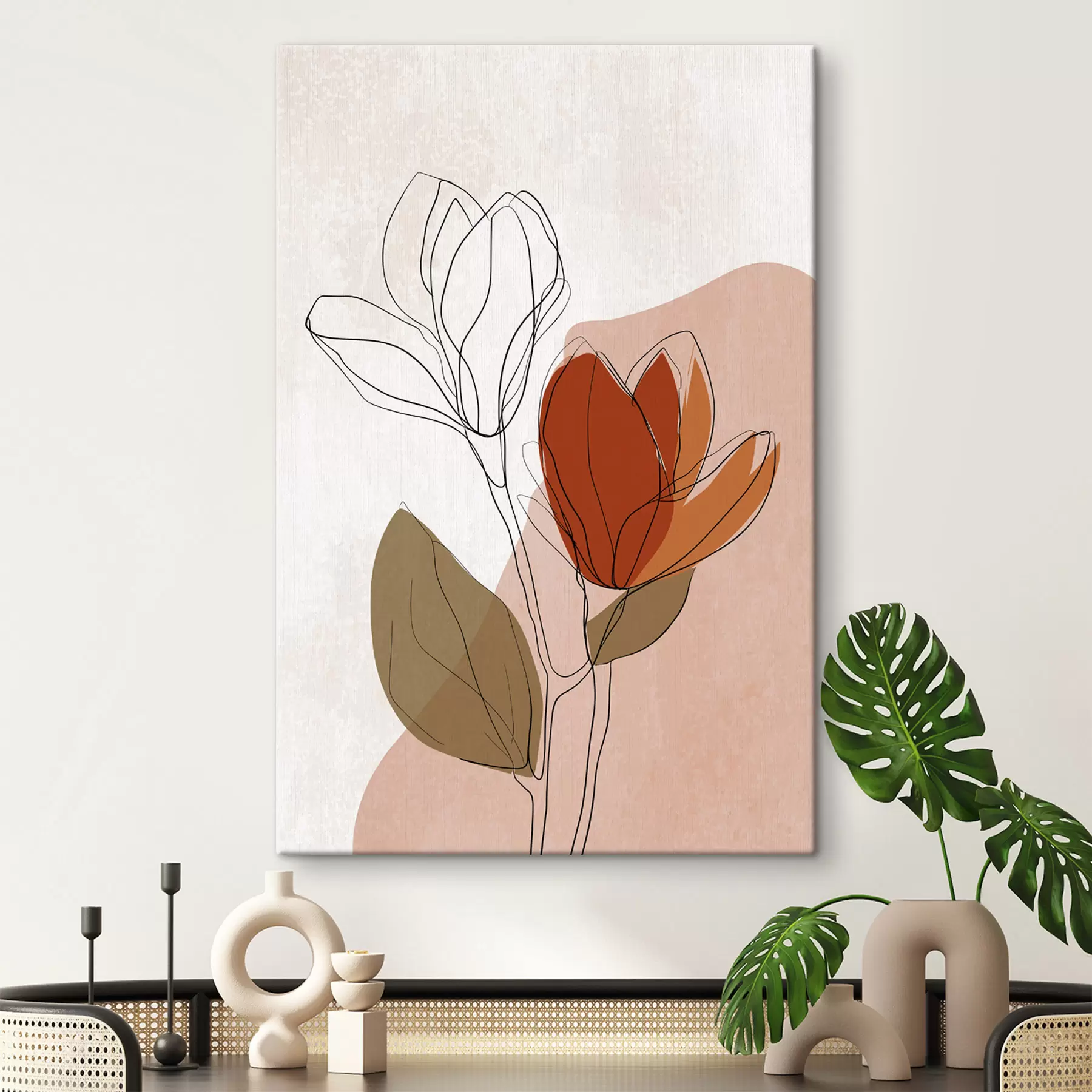  Schilderijen Botanische etude s50110