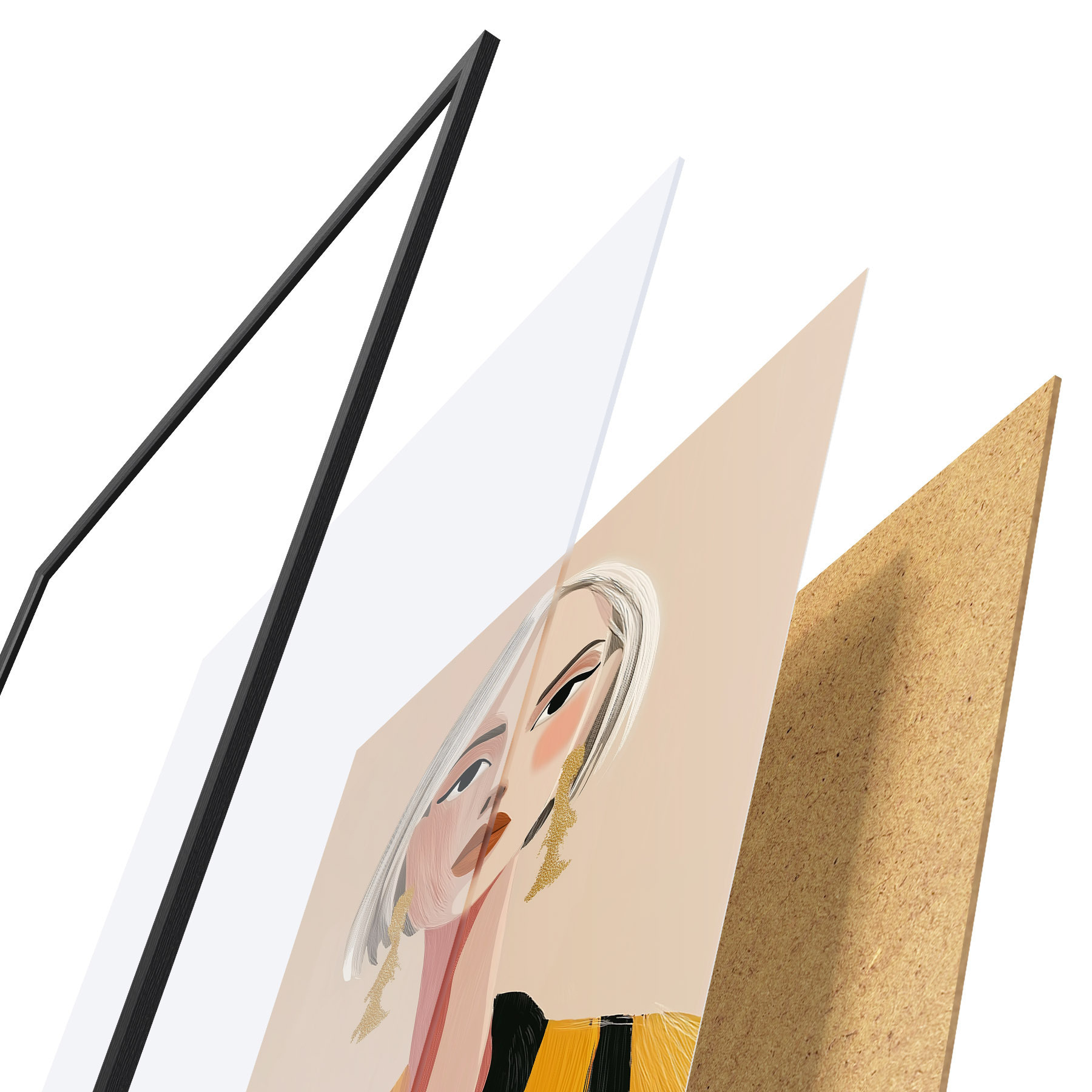 Poster Modern portret f50096