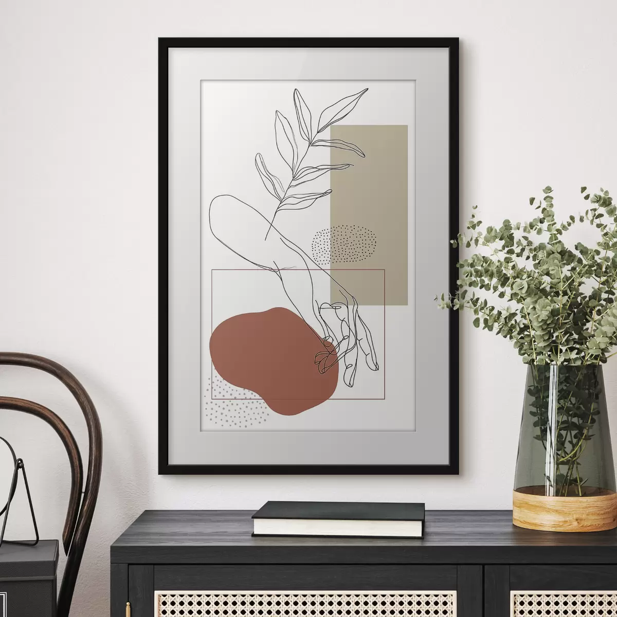 Poster In contact met de natuur f50106