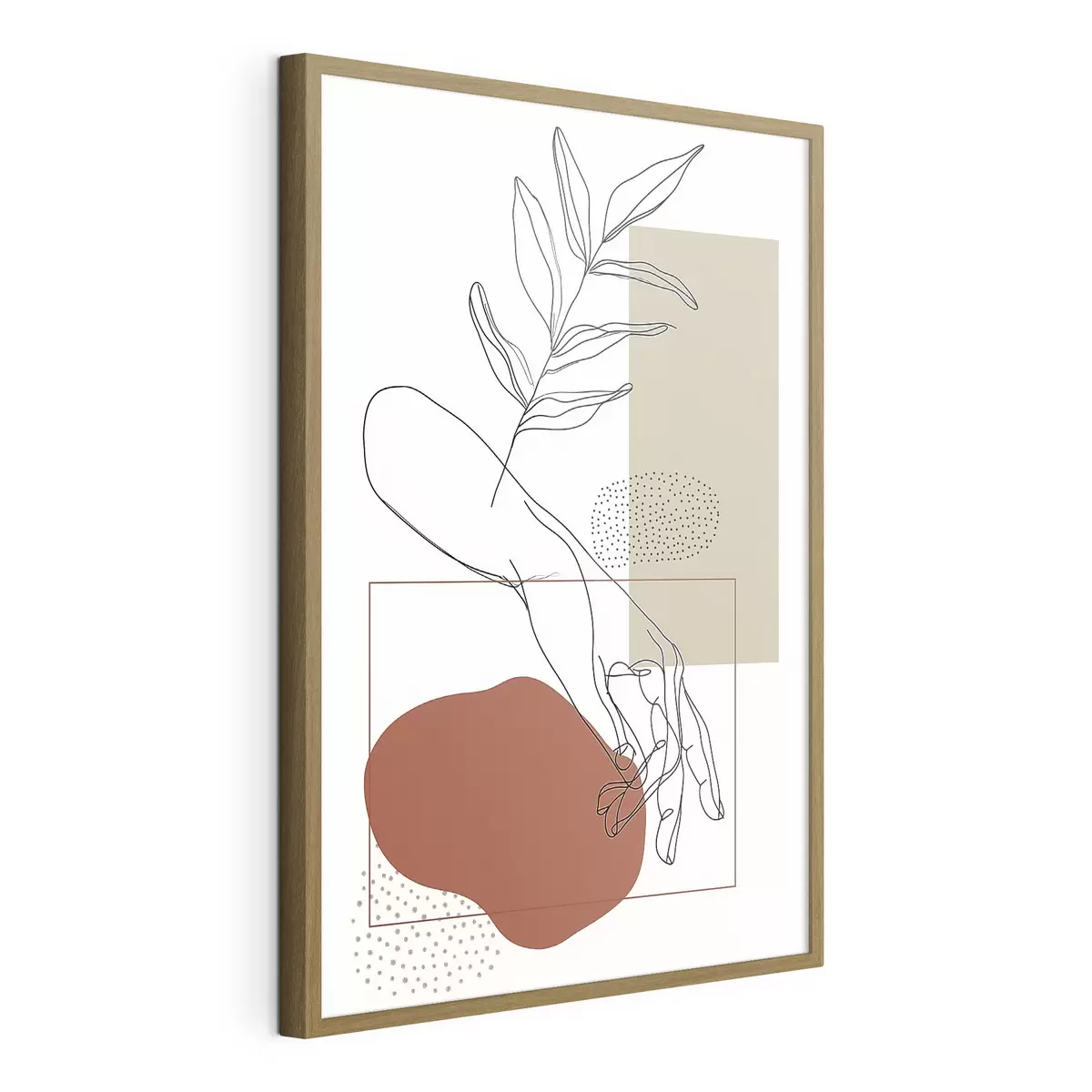 Poster In contact met de natuur f50106