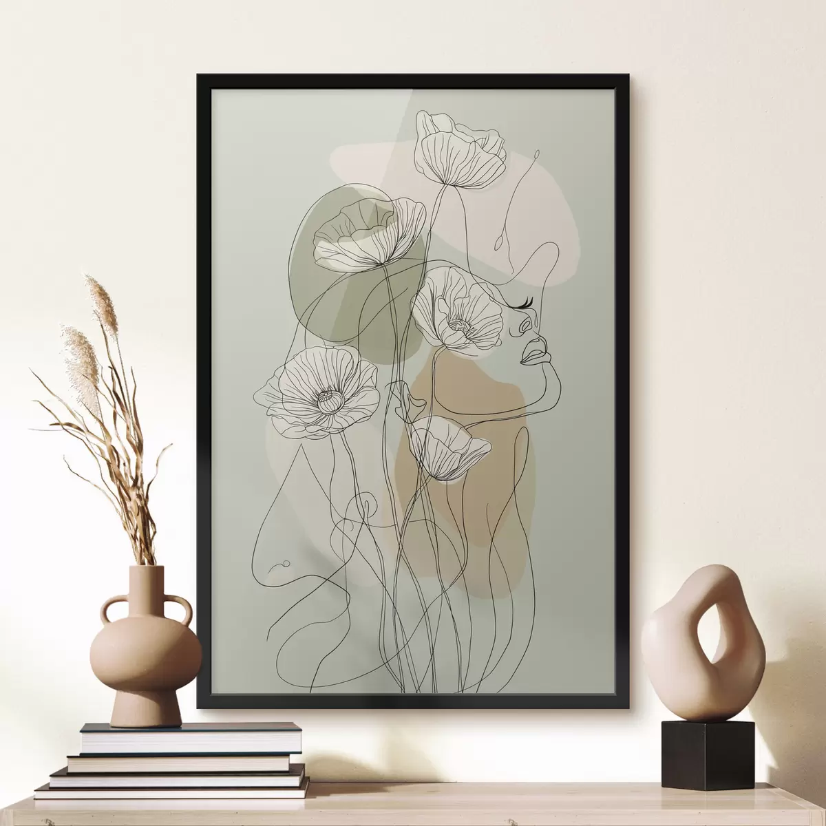 Poster Zachte bloei f50109