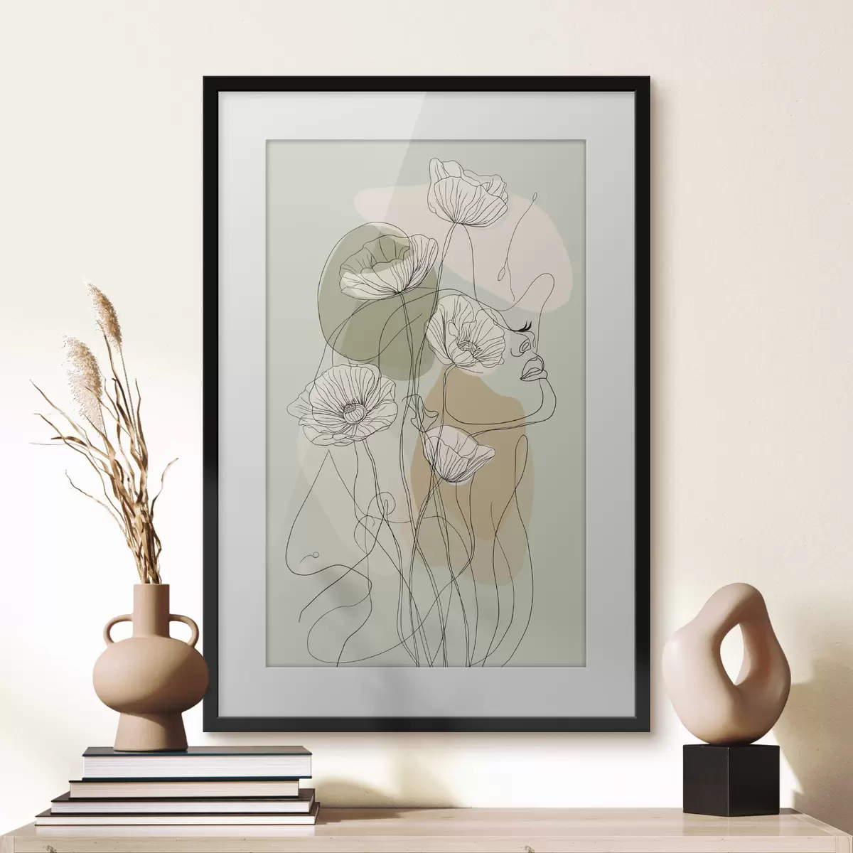 Poster Zachte bloei f50109