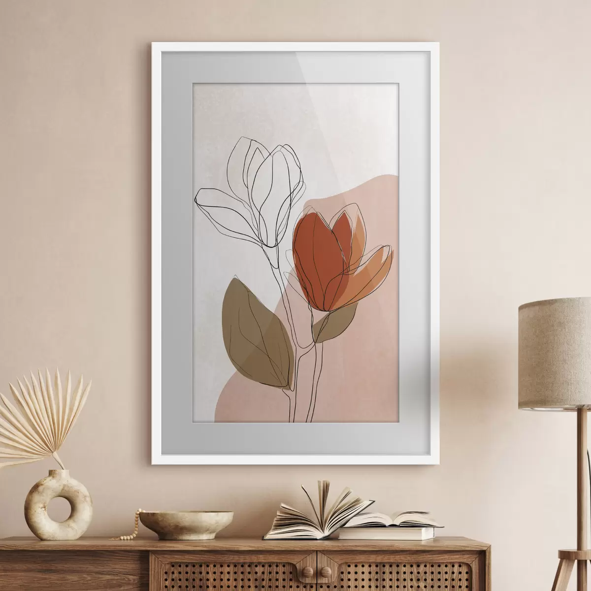Poster Botanische etude f50110