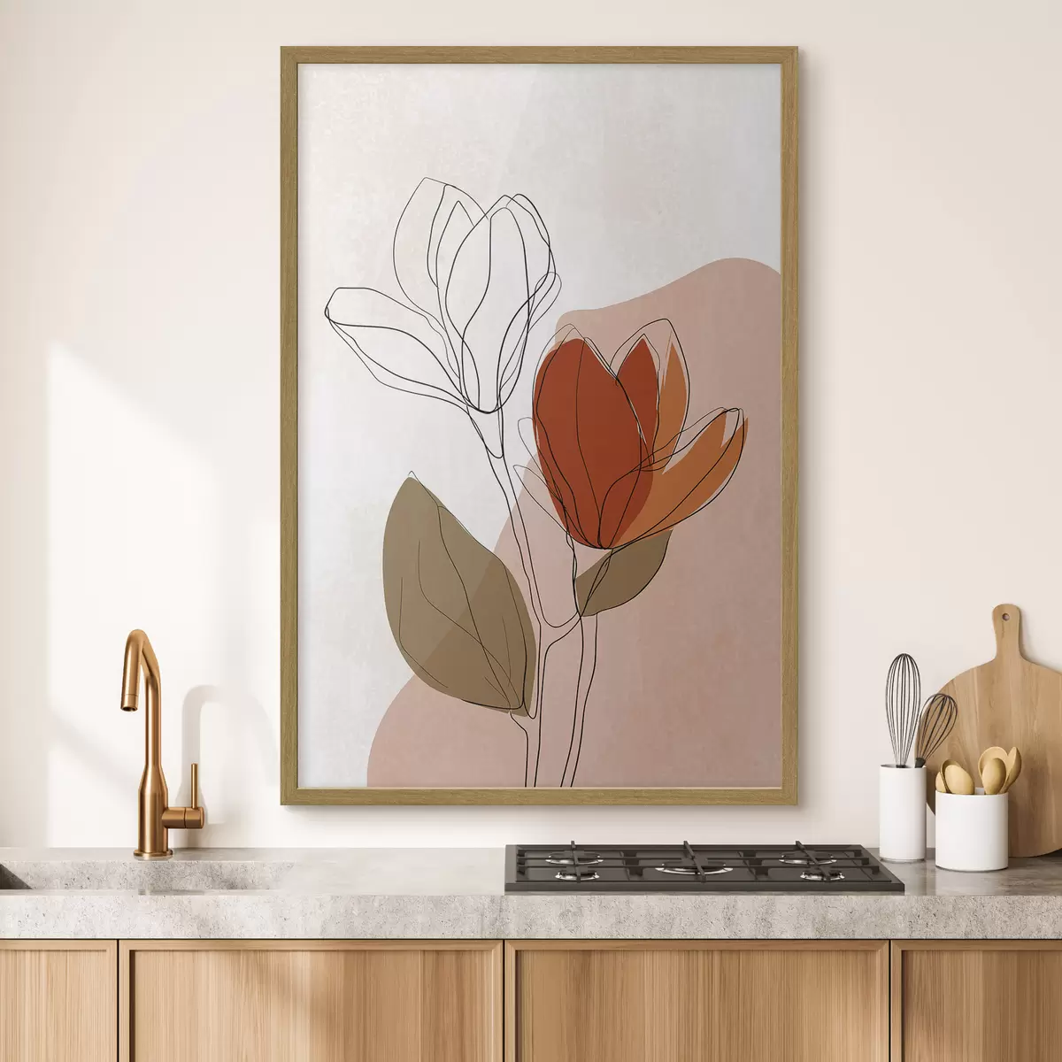 Poster Botanische etude f50110