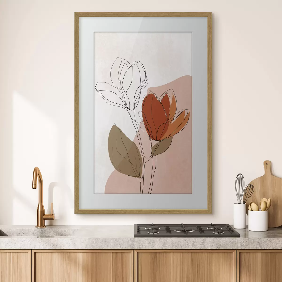Poster Botanische etude f50110
