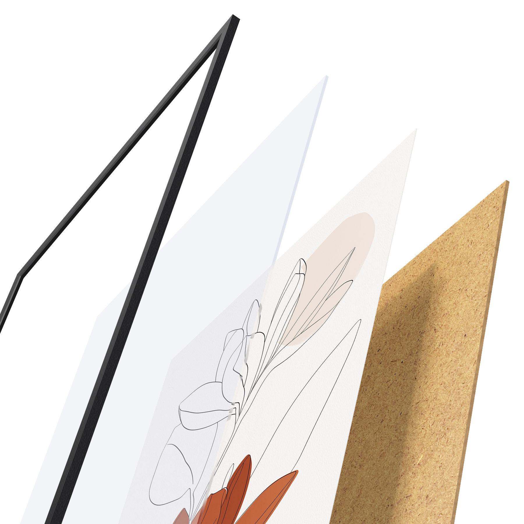 Poster Tere bloesem f50111