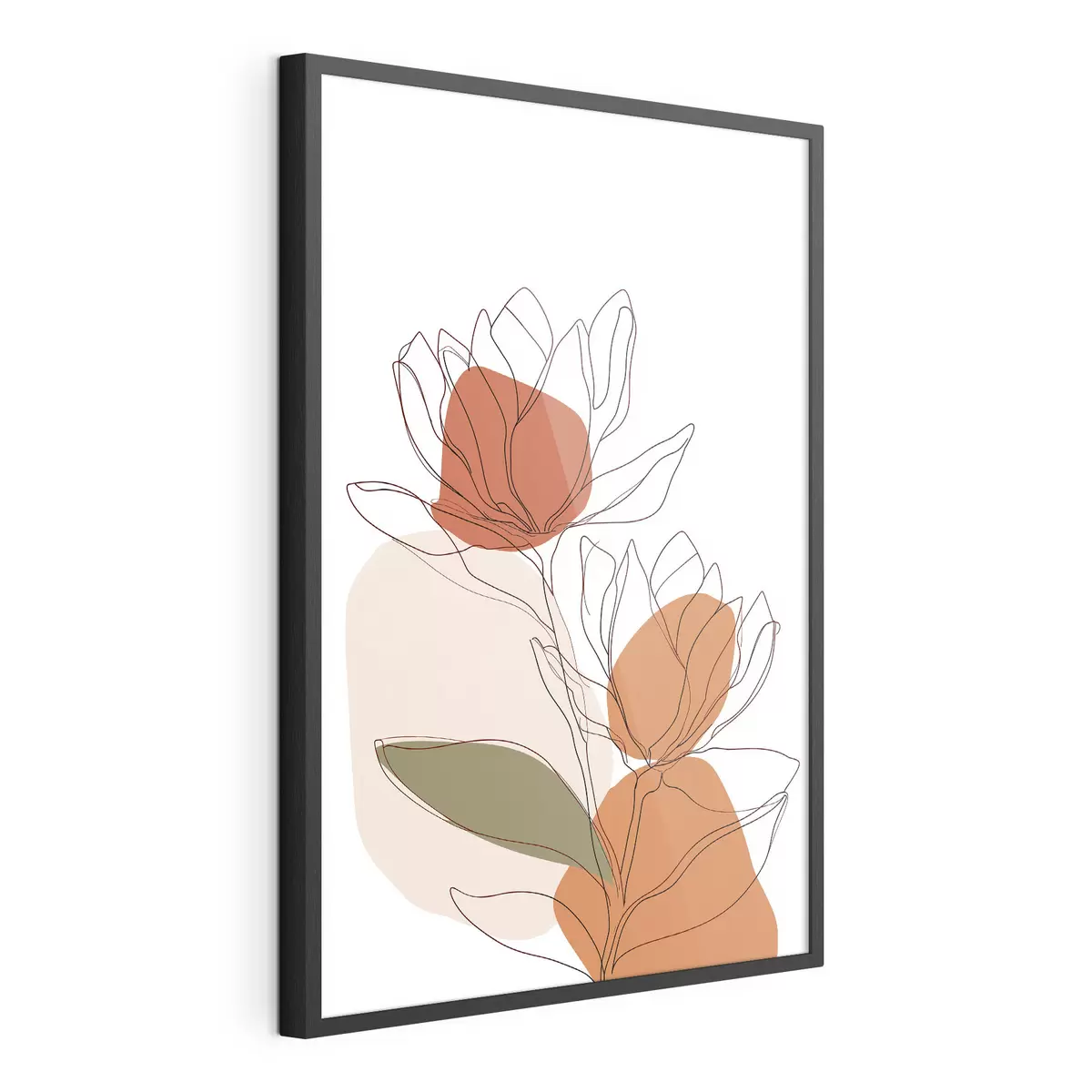 Poster Botanisch mozaïek f50112