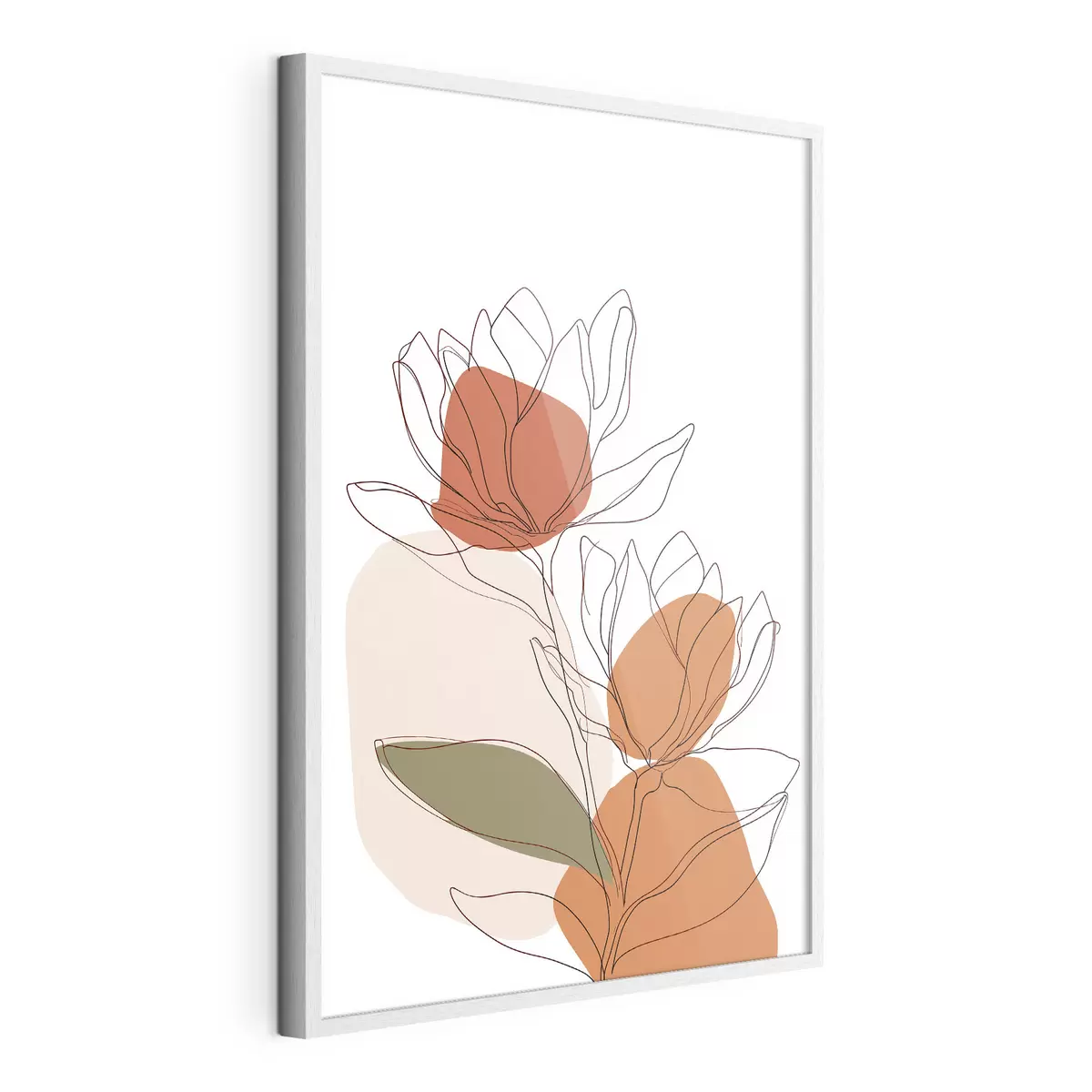 Poster Botanisch mozaïek f50112