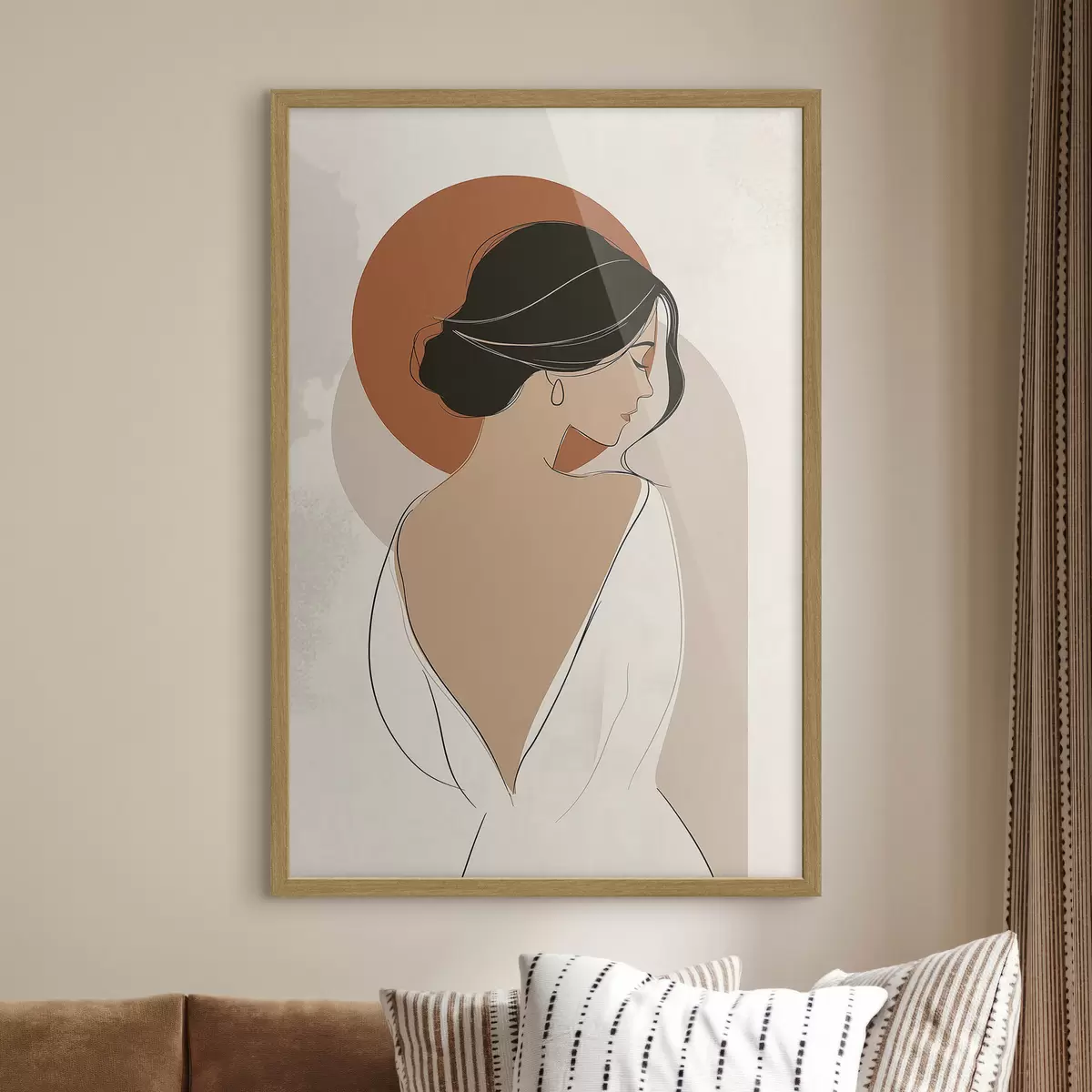 Poster Zacht profiel f50121