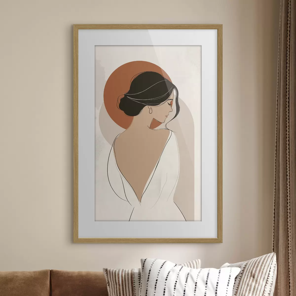 Poster Zacht profiel f50121
