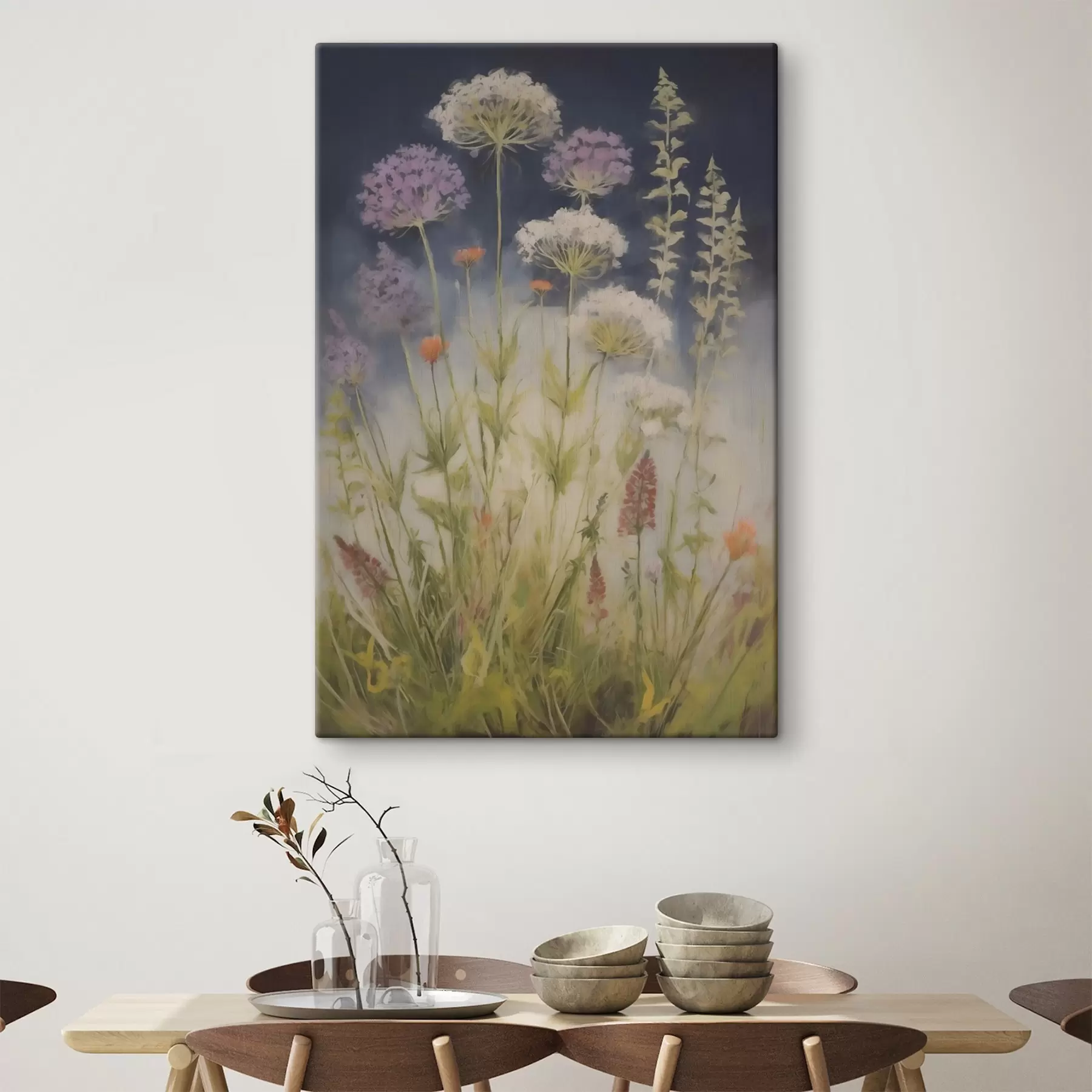  Schilderijen Weidegrassen, schilderijimitatie s50143